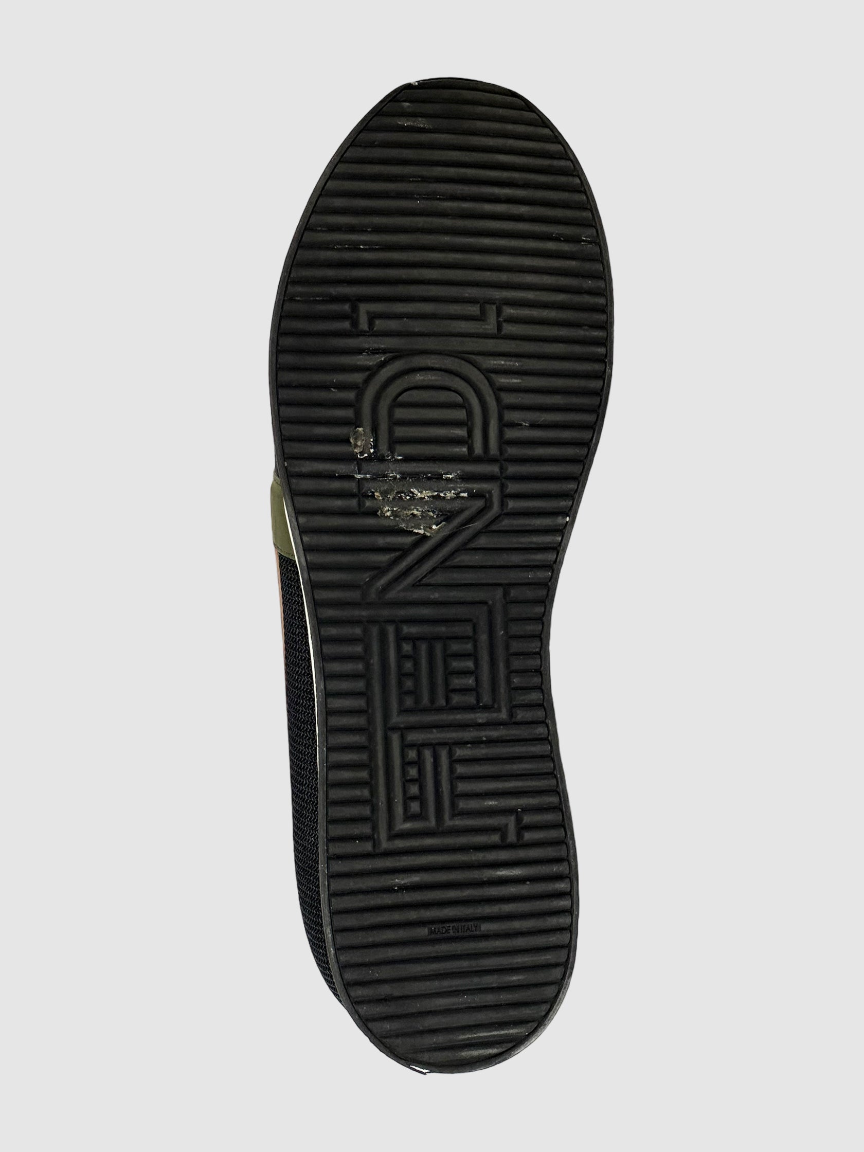 Fendi Mesh Slip-On Sneakers - Size 40