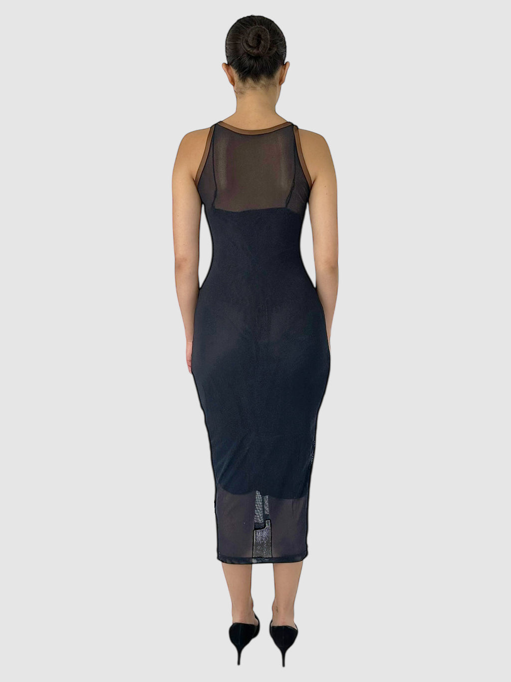 Logo Sheer Dress