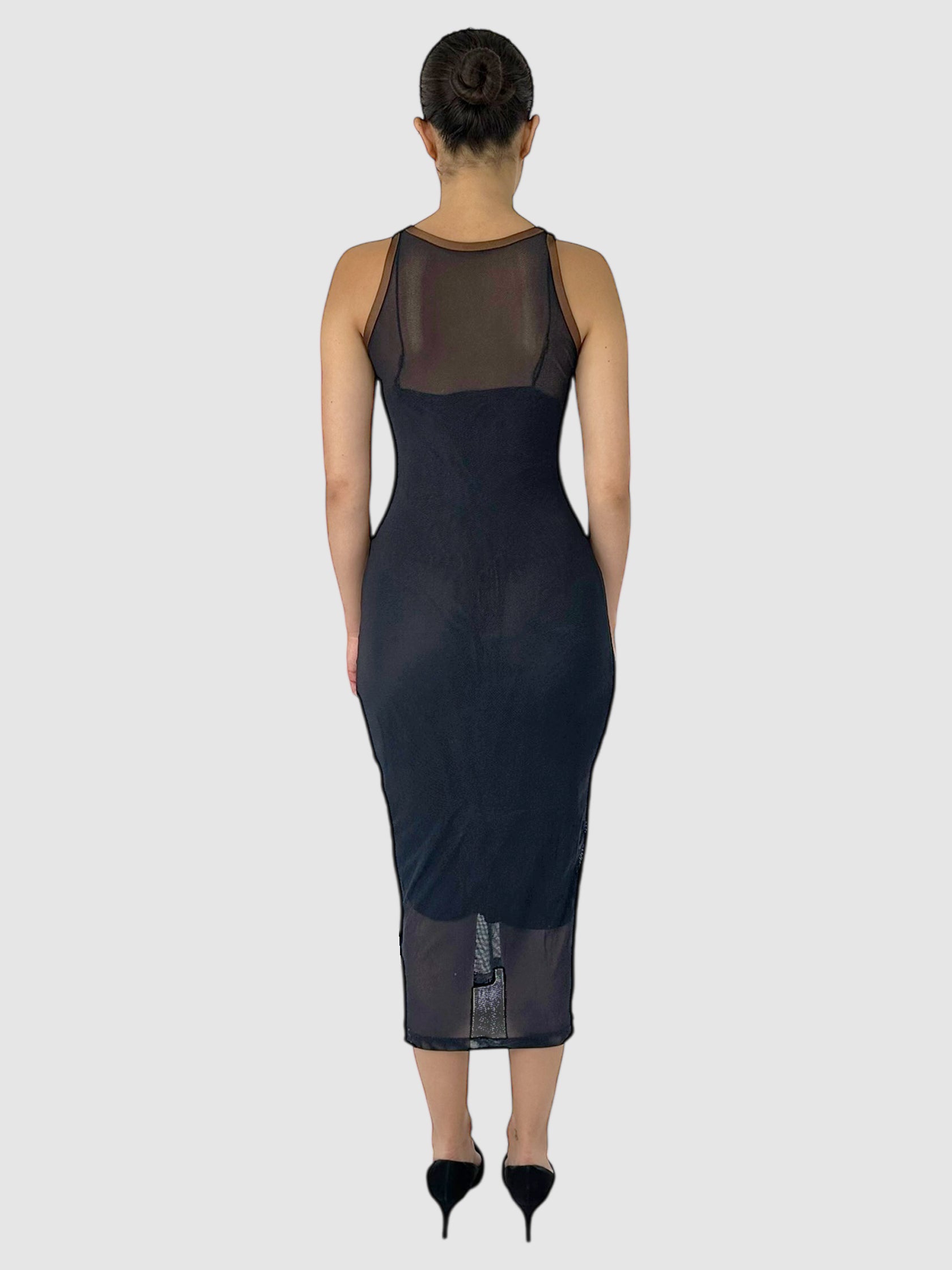 Logo Sheer Dress