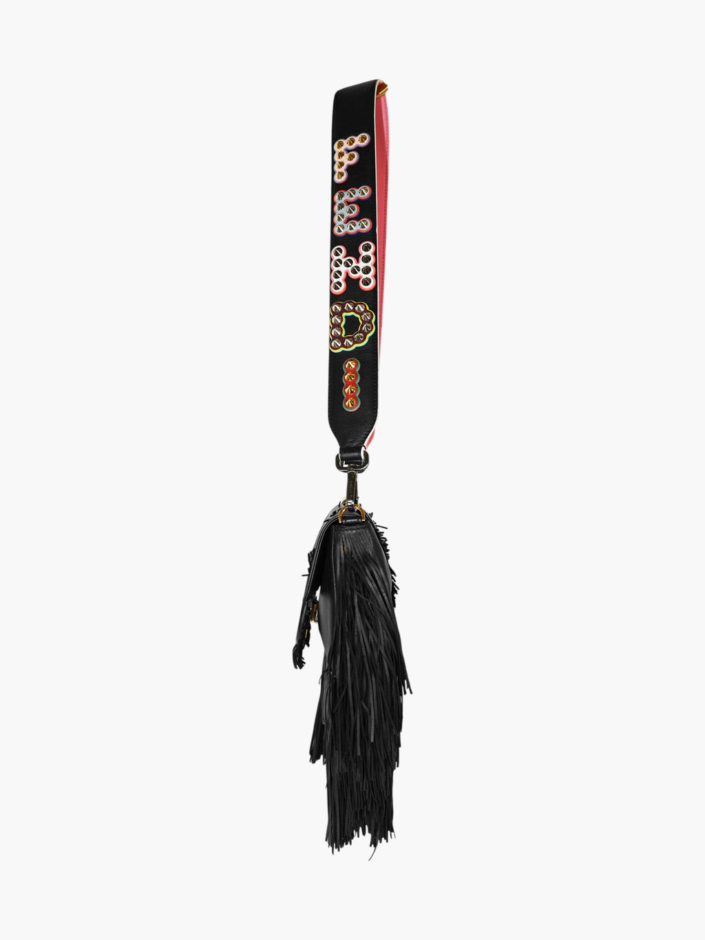 Fringed Baguette Bag