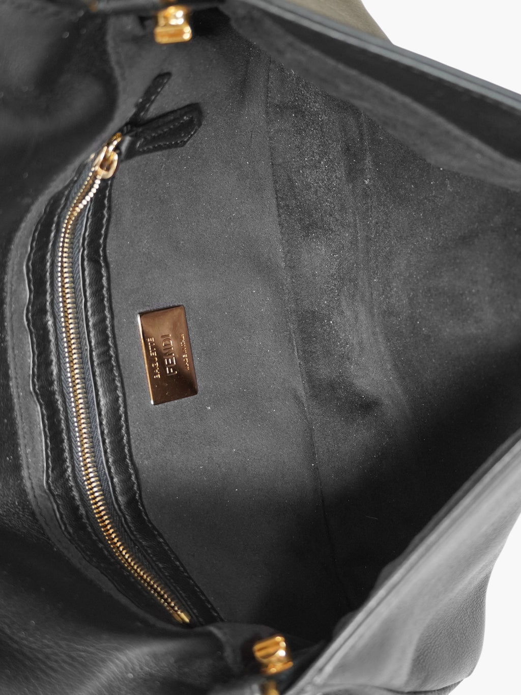 Fringed Baguette Bag