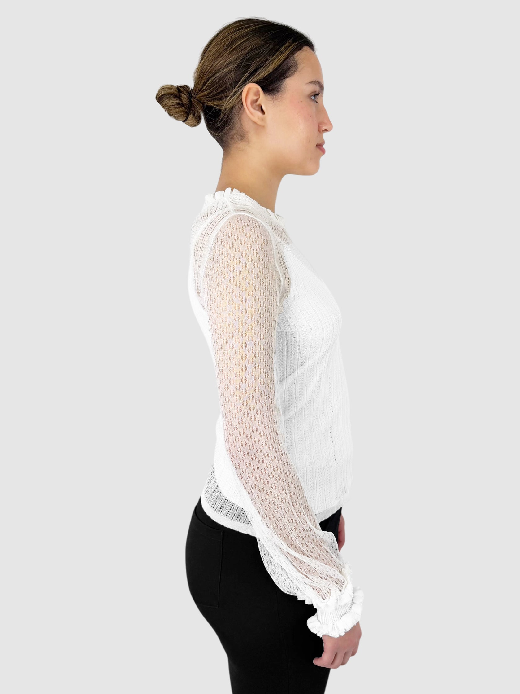 Ruffled Layered Top