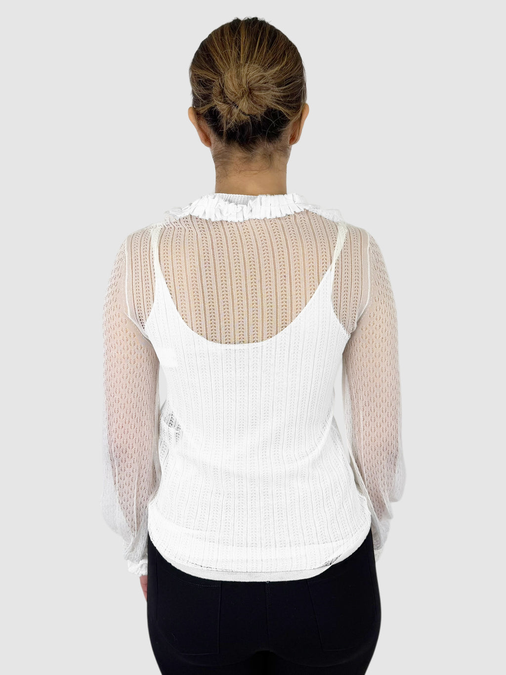 Ruffled Layered Top