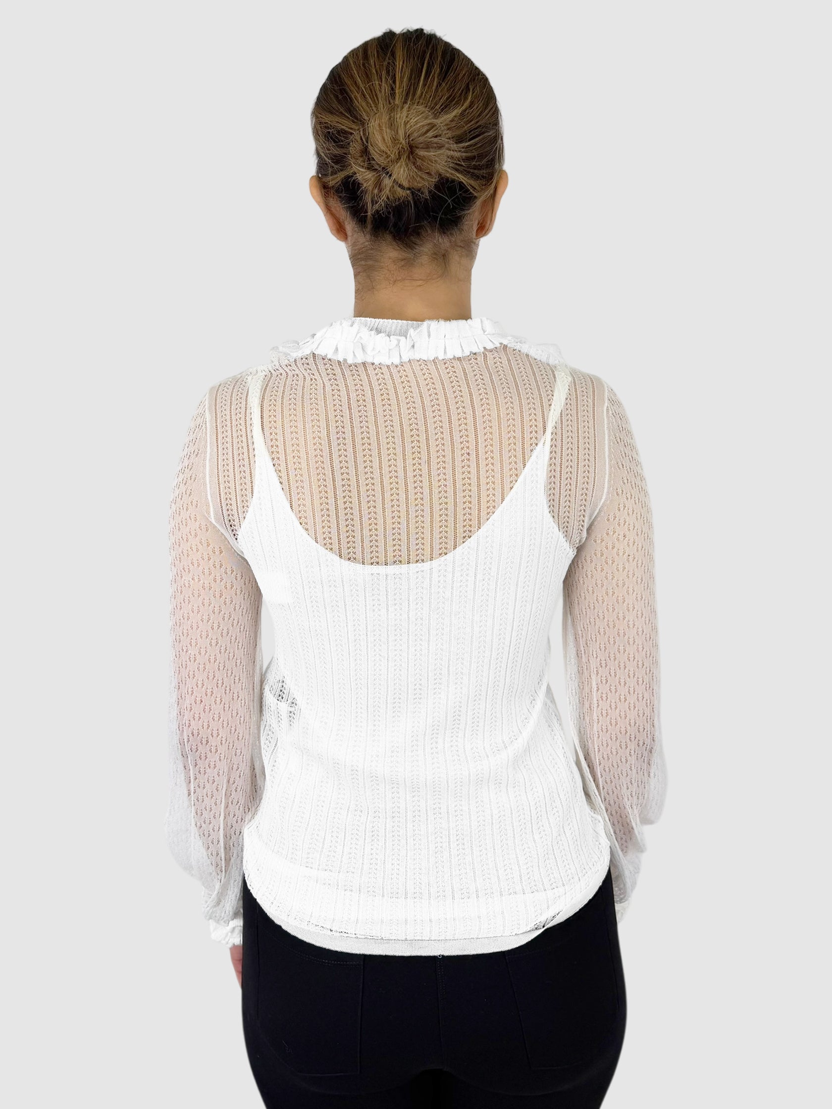 Ruffled Layered Top