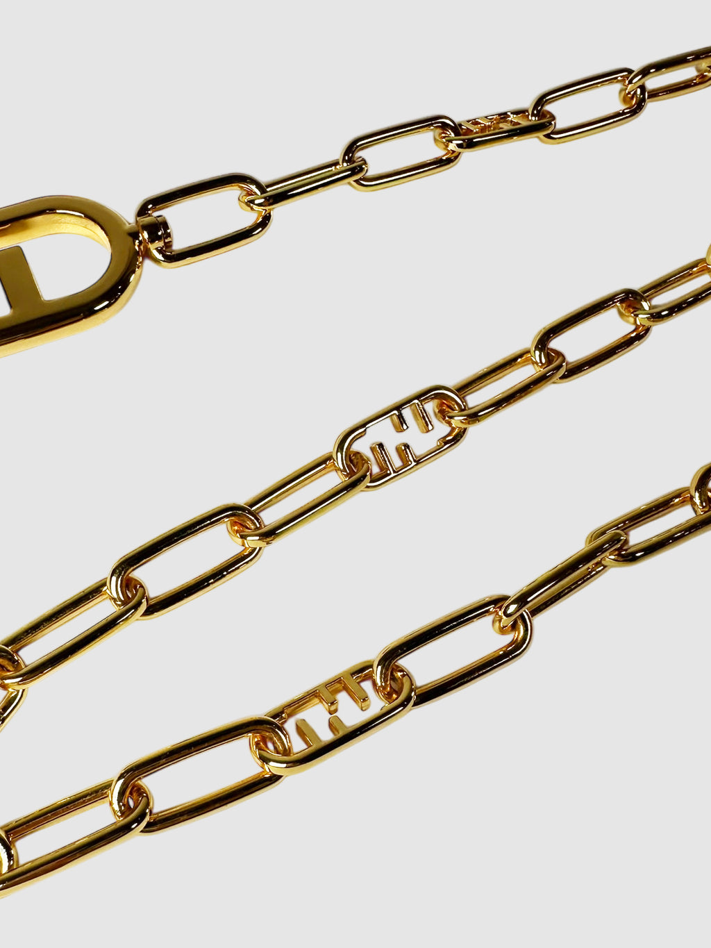Logo Bag Chain Belt