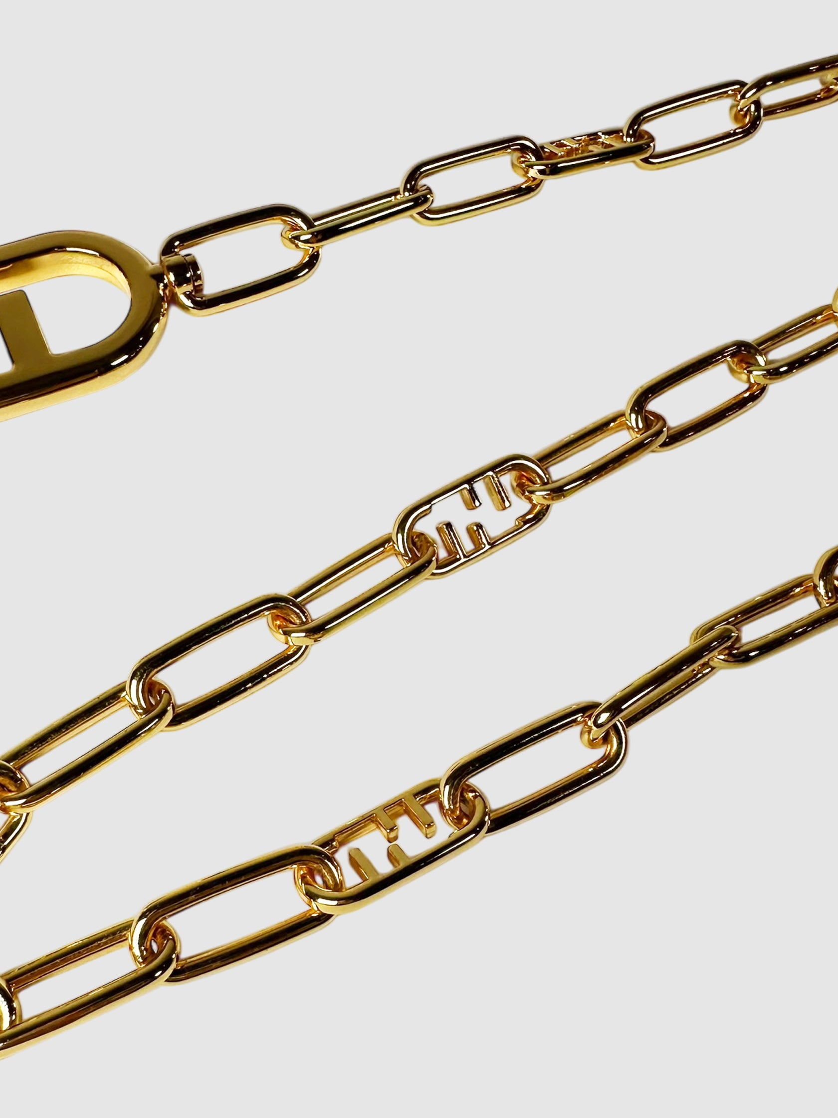 Logo Bag Chain Belt