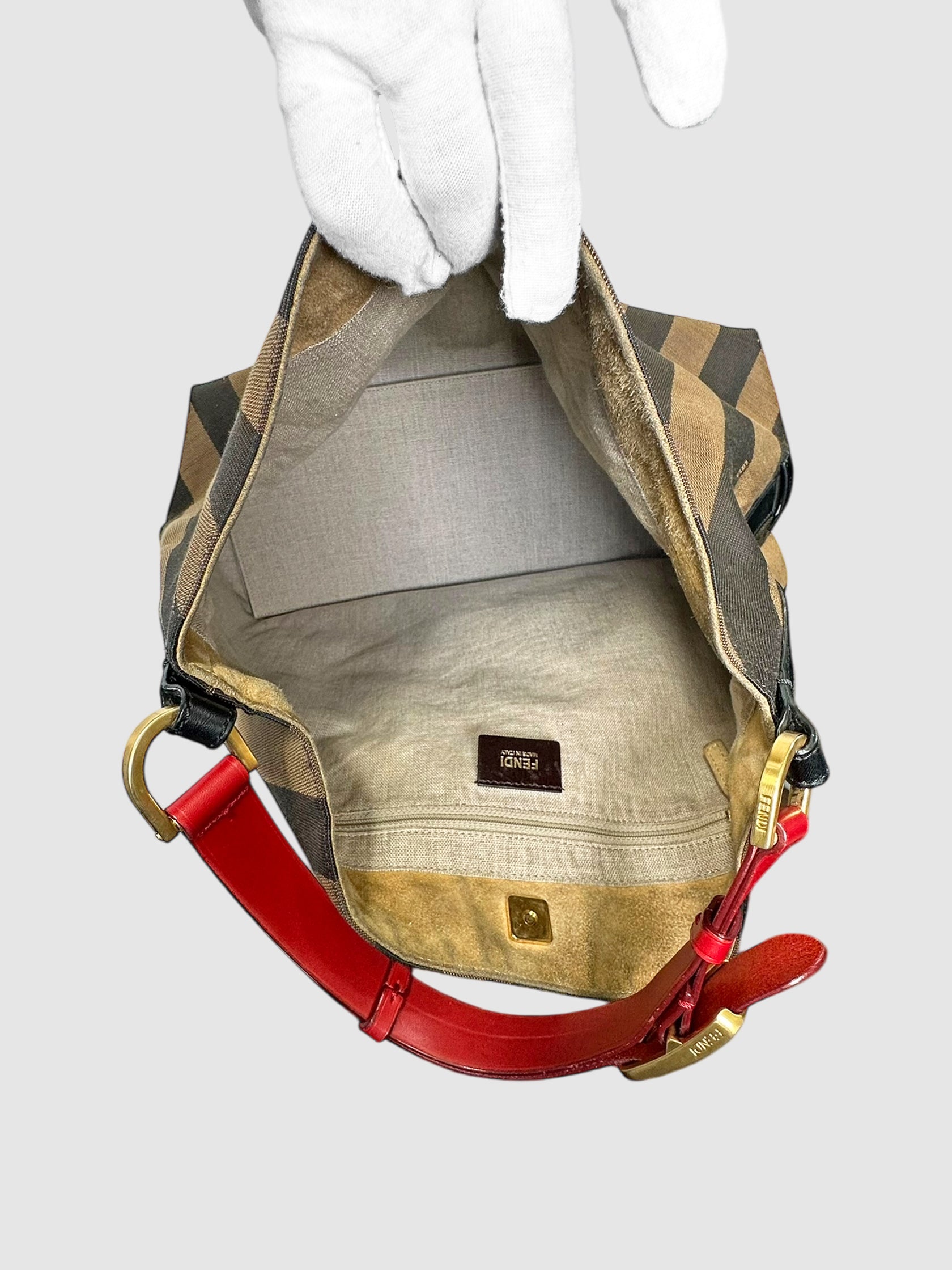 Pequin Stripe Hobo Bag