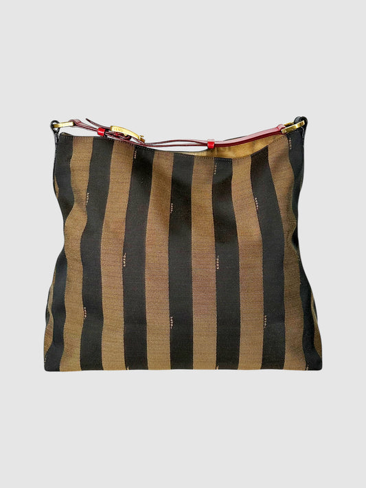 Pequin Stripe Hobo Bag