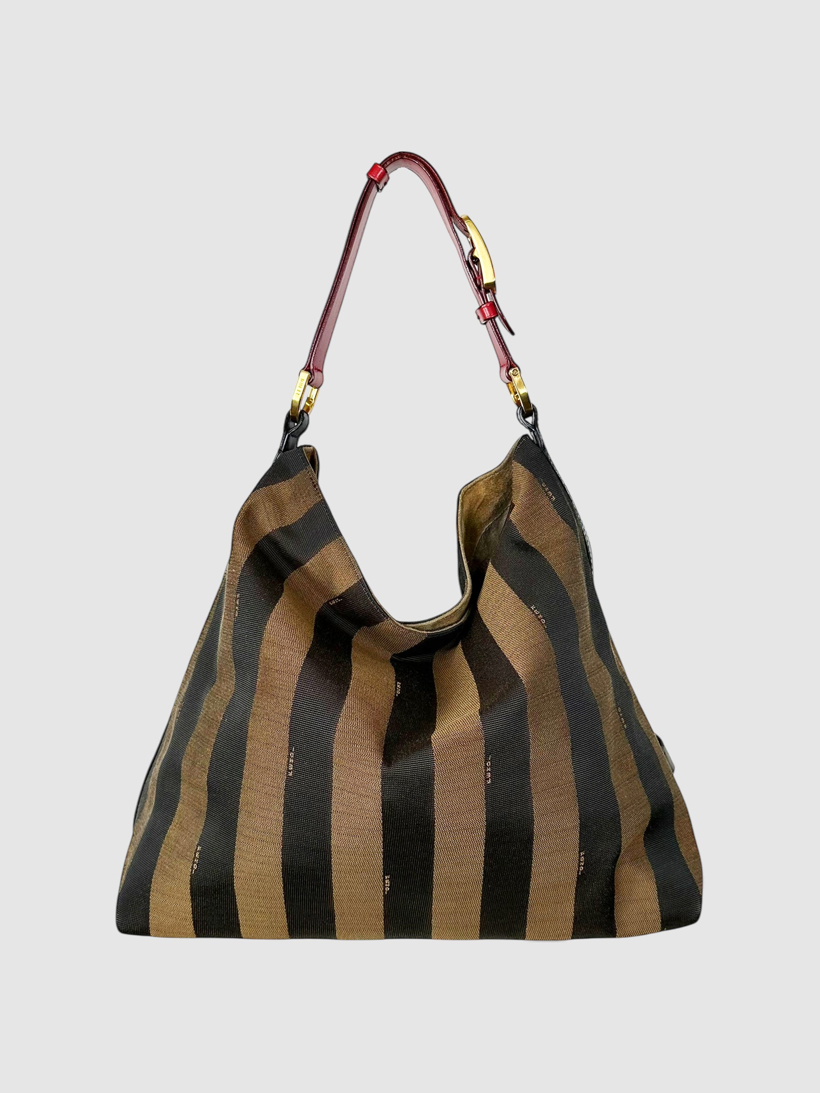 Pequin Stripe Hobo Bag