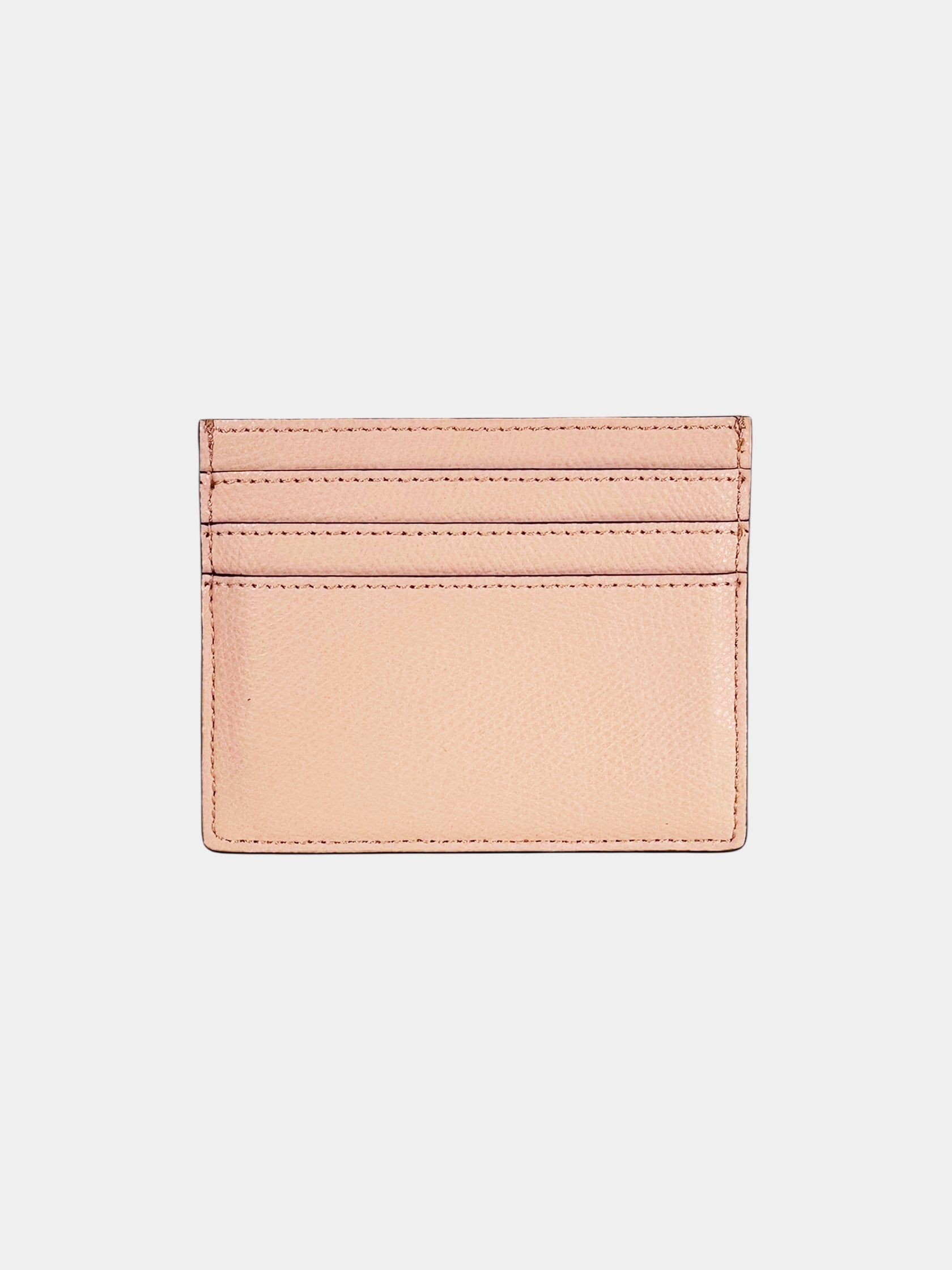 Logo Leather Card Holder