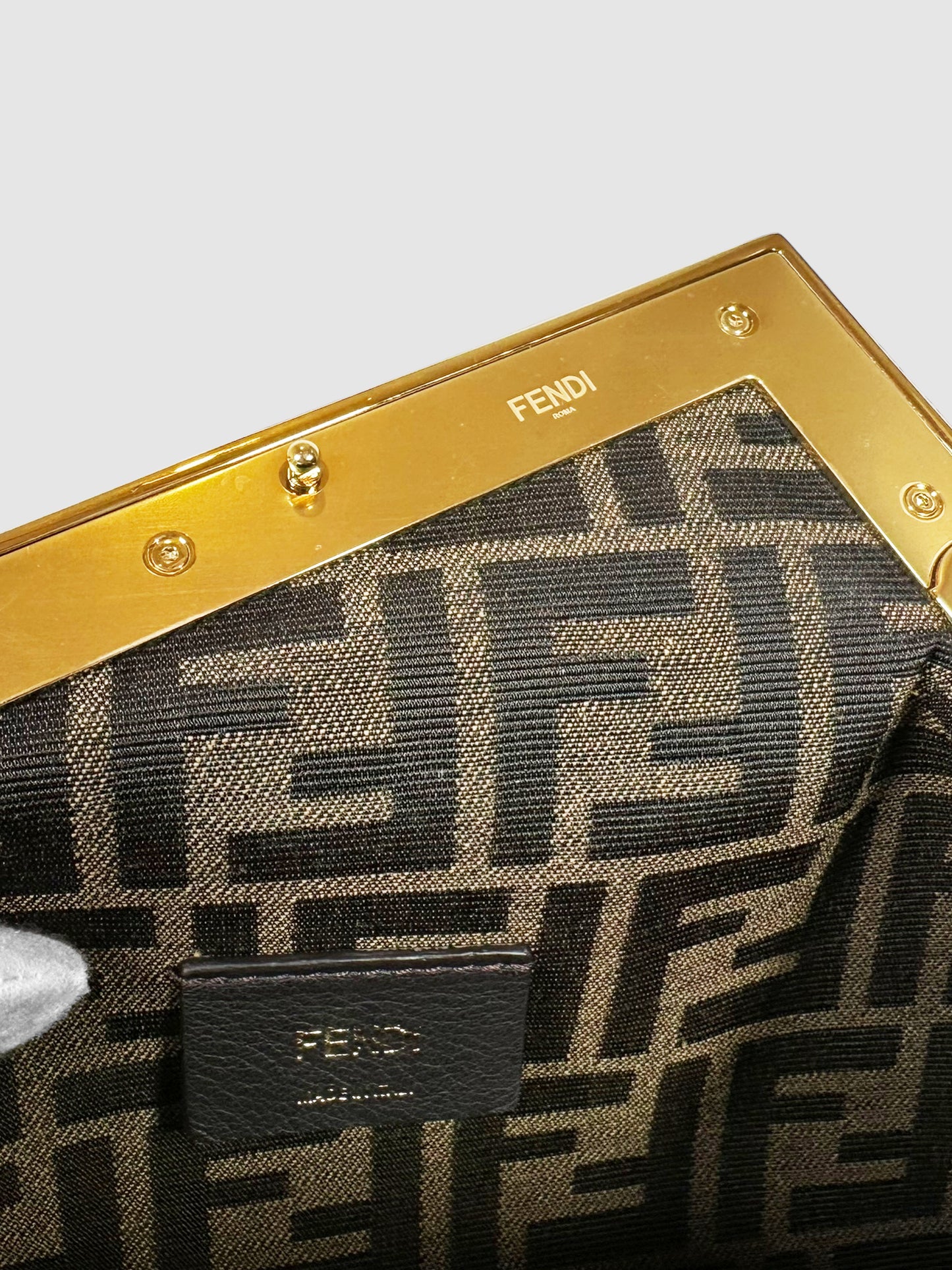 Small Nappa Fendi First Clutch