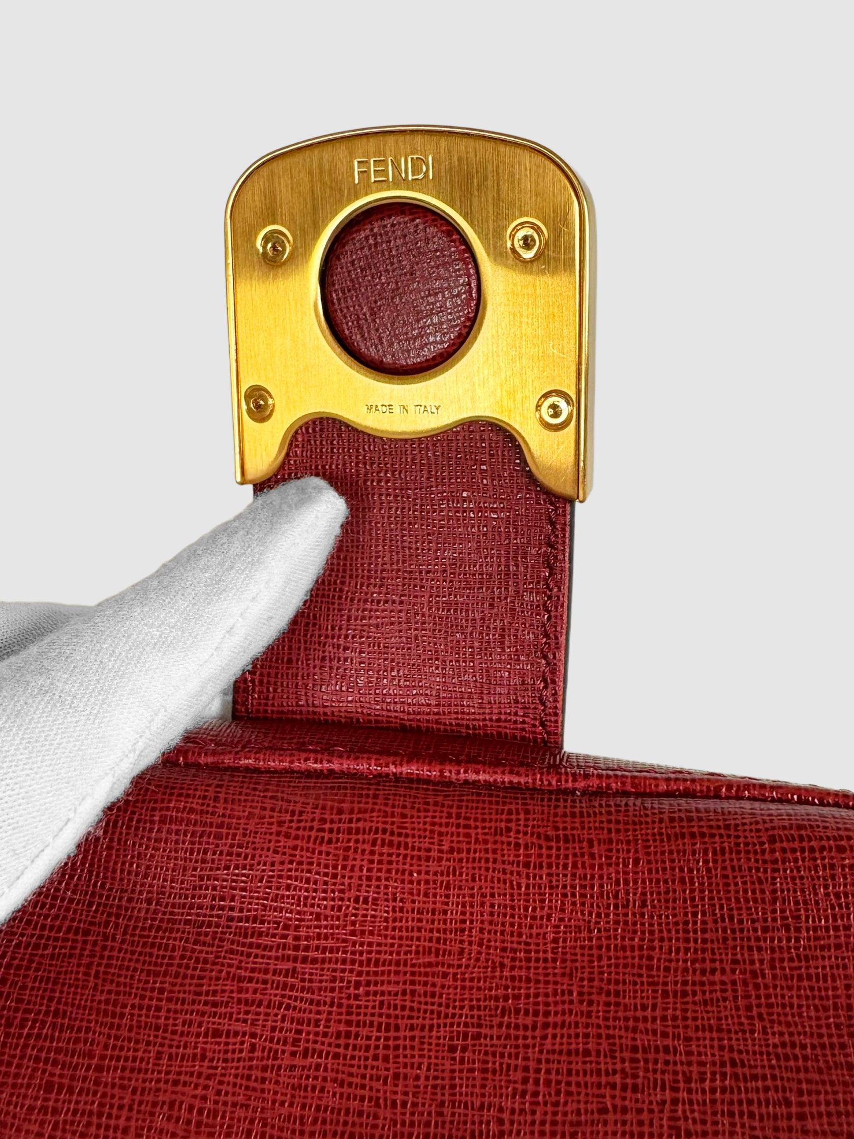 Leather Chameleon Small Saddle Bag