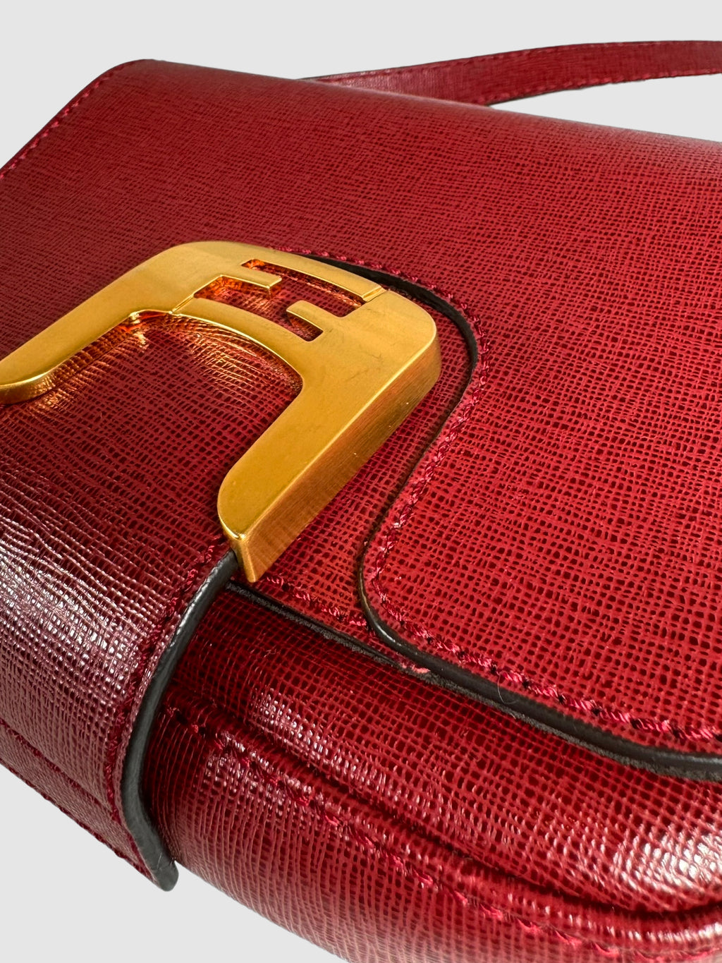 Leather Chameleon Small Saddle Bag