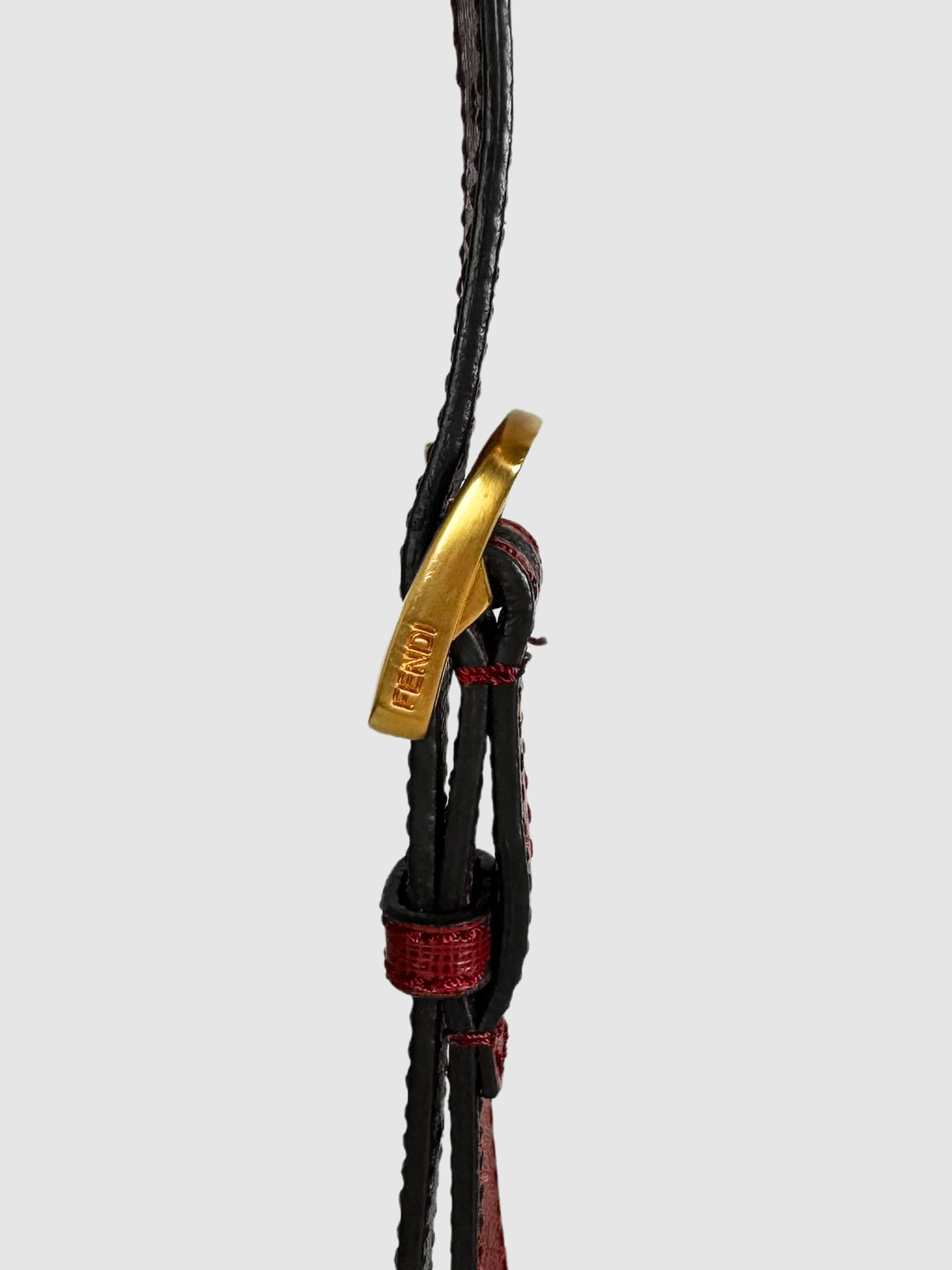 Leather Chameleon Small Saddle Bag