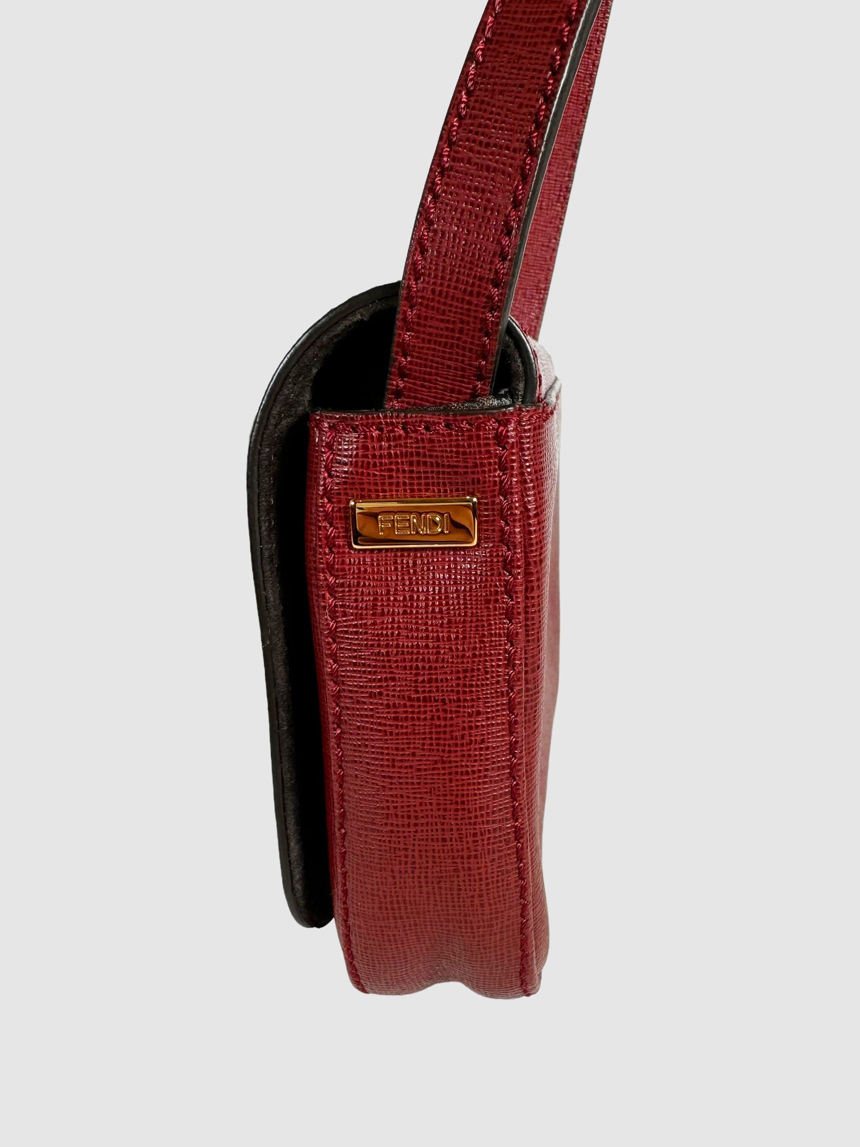 Leather Chameleon Small Saddle Bag