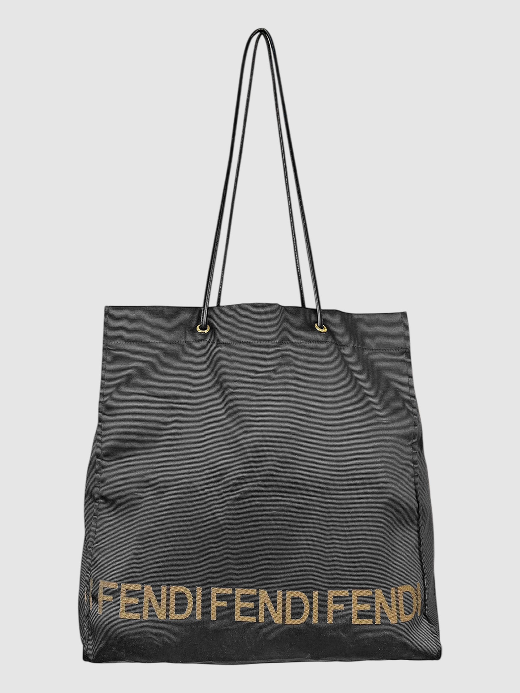 Logo Tape Tote