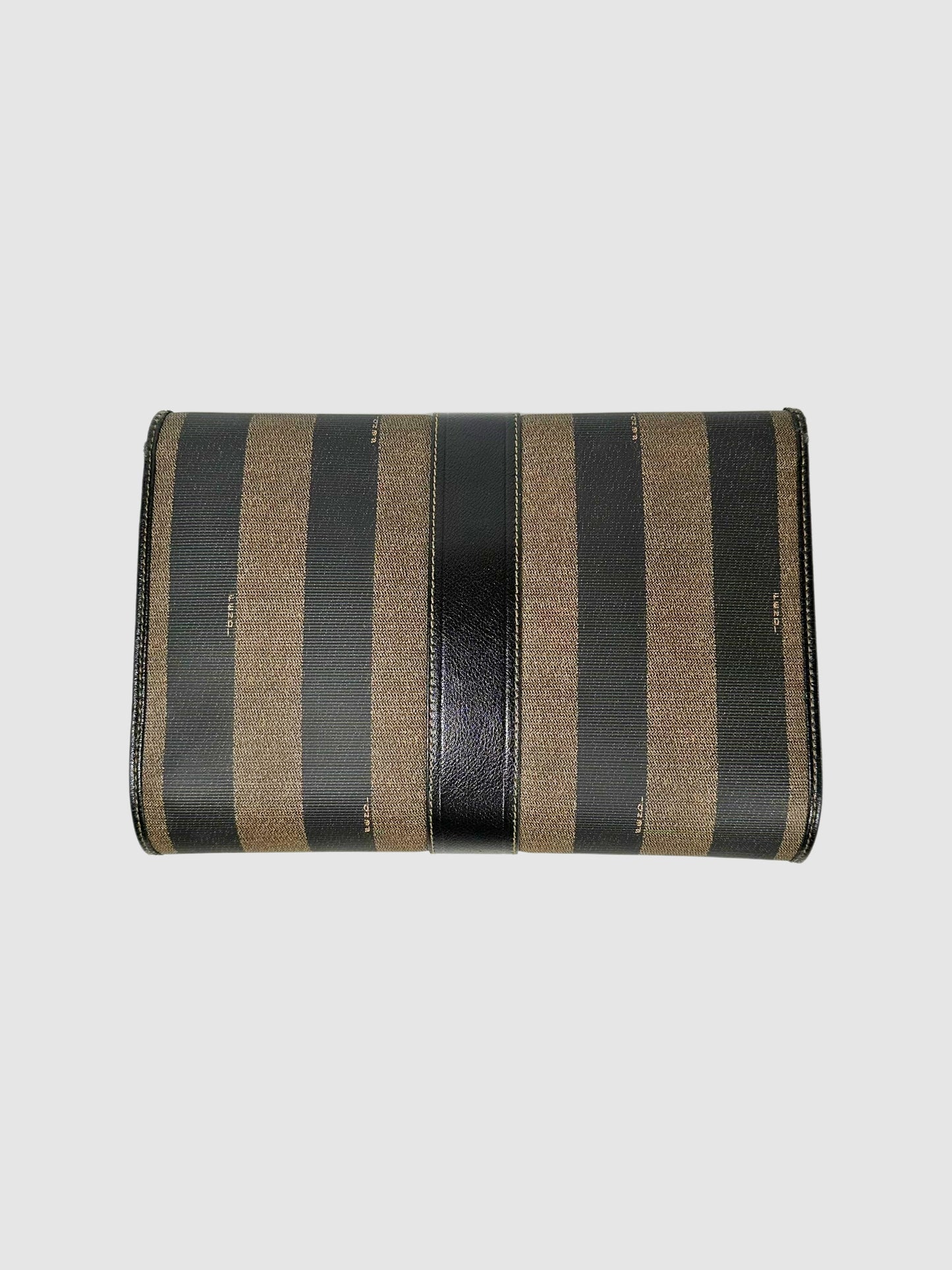 Pequin Stripe Envelope Clutch