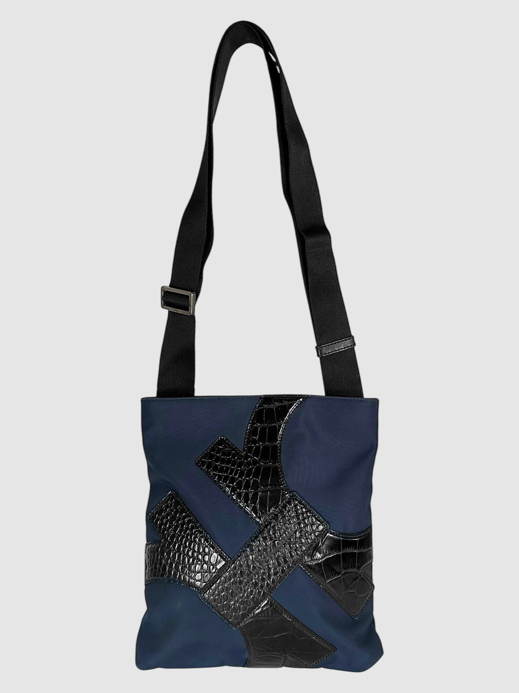 Nylon Logo Shoulder Bag