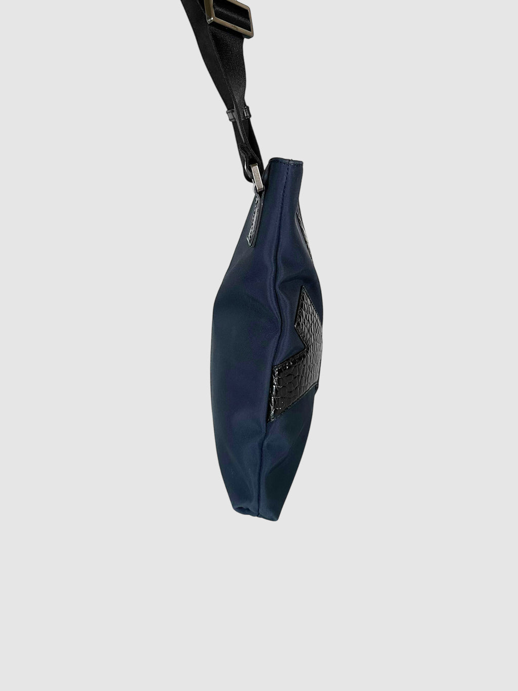 Nylon Logo Shoulder Bag