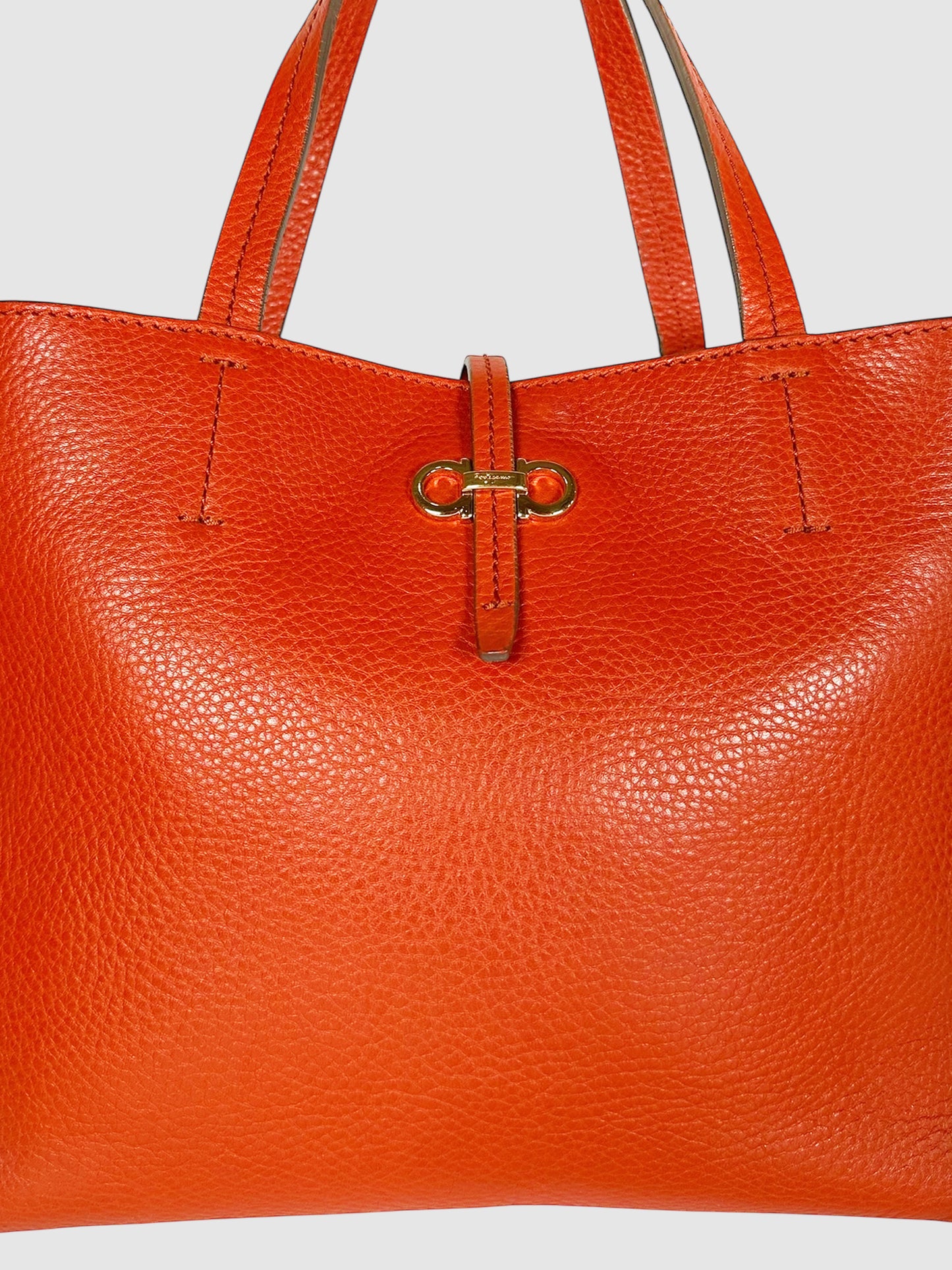 Gancini Logo Bag
