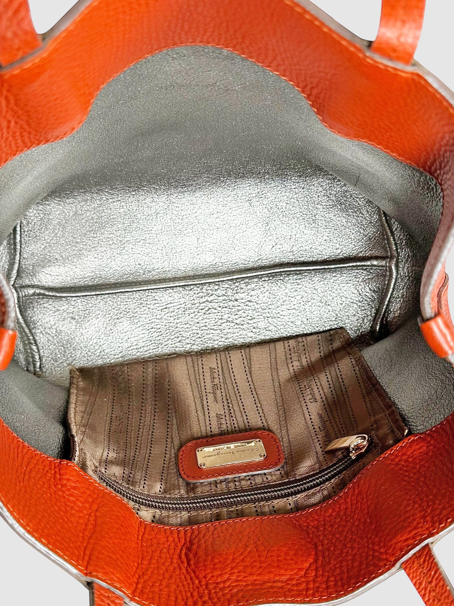 Gancini Logo Bag