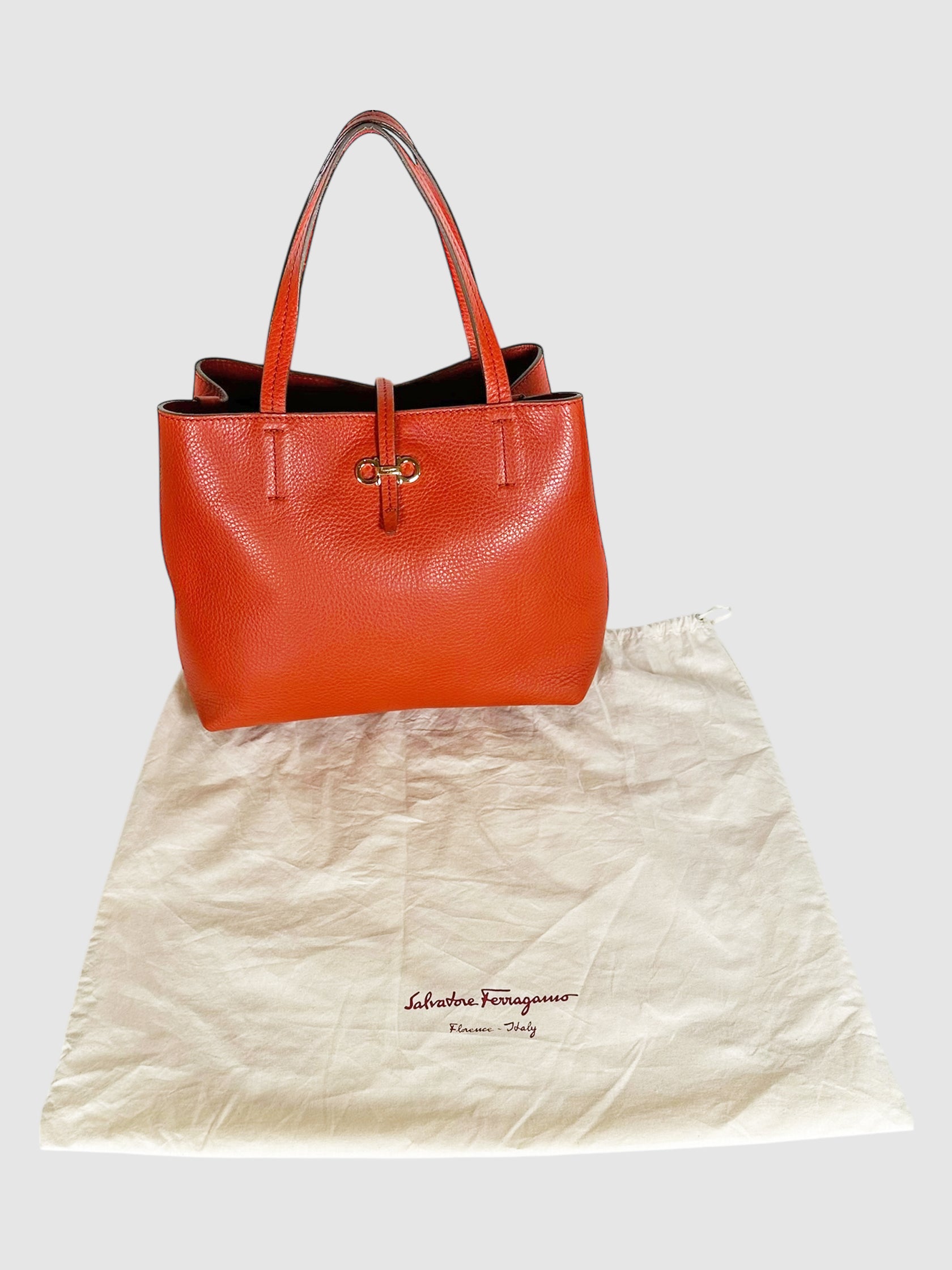 Gancini Logo Bag