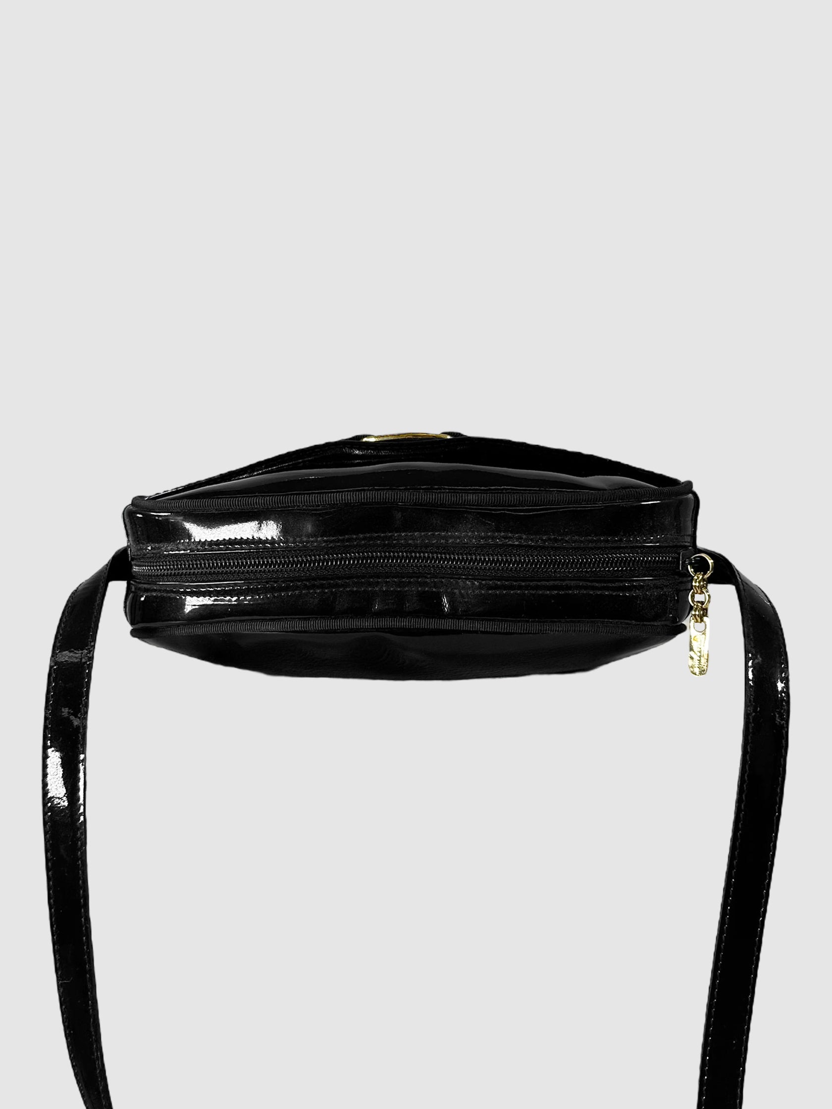 Patent Leather Vara Crossbody Bag