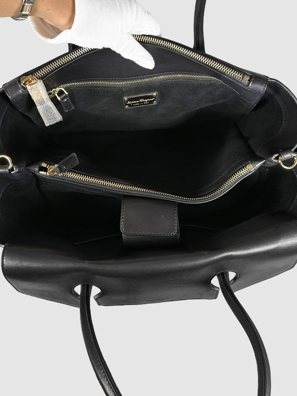 Large Leather Hand Bag