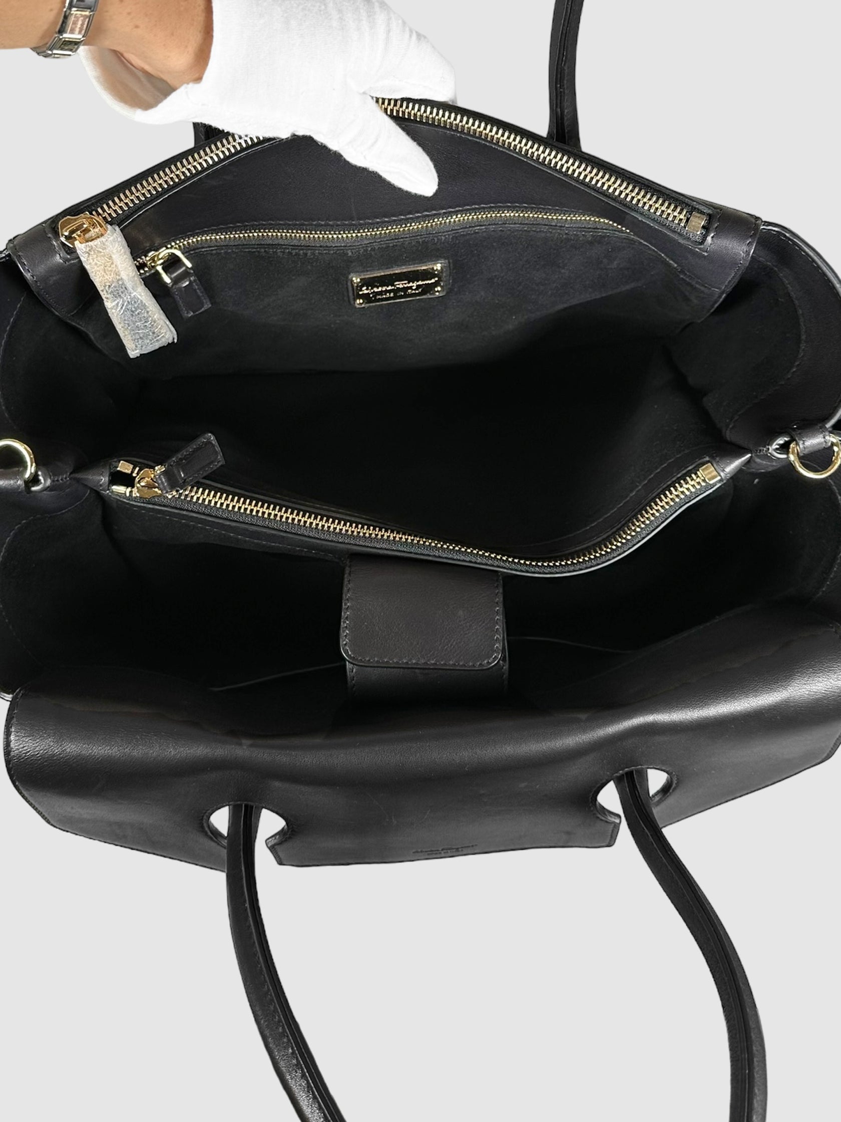 Large Leather Hand Bag