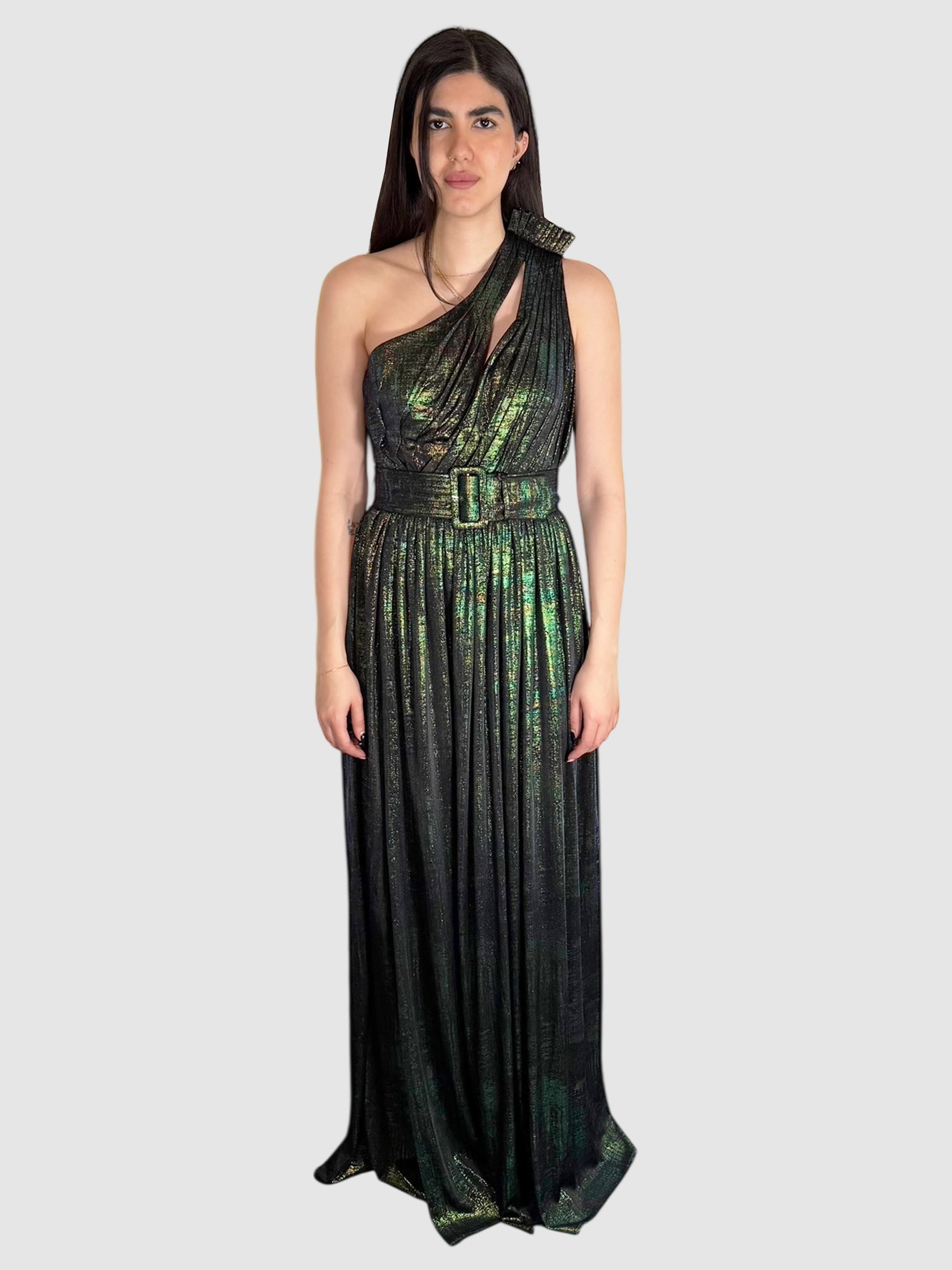 Metallic Andrea Dress