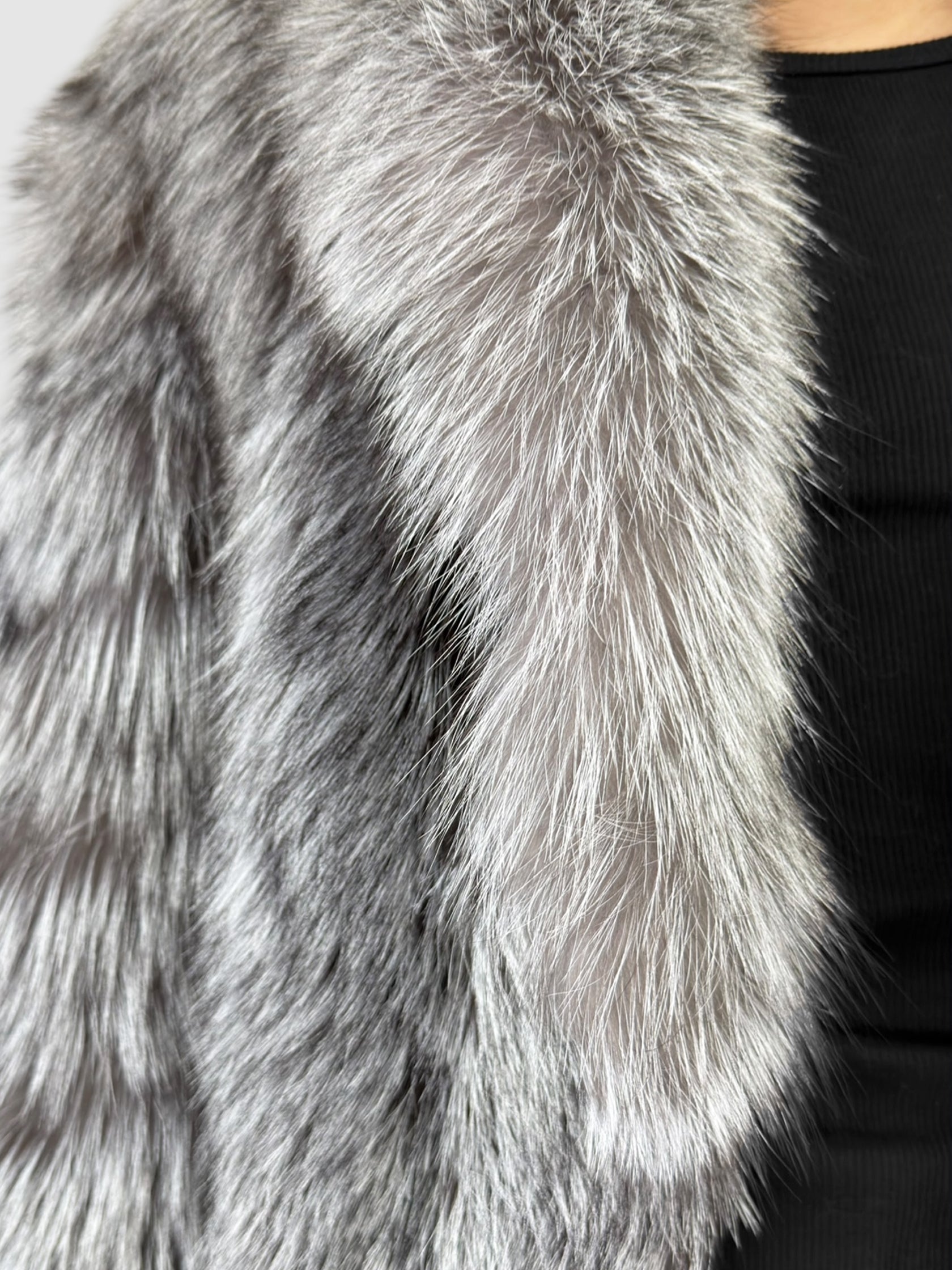 Cropped Mink Coat
