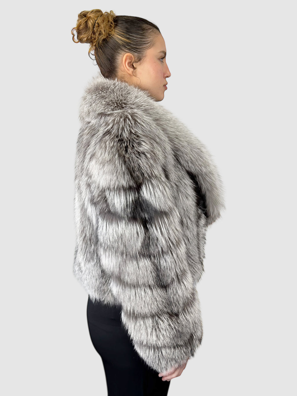 Cropped Mink Coat