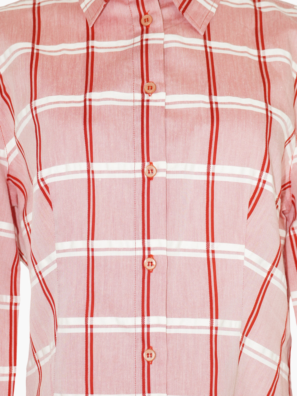 Plaid Button-Up Top