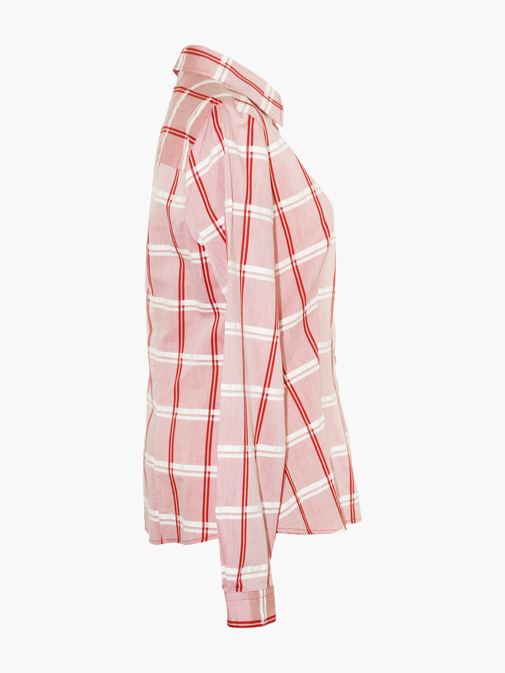 Plaid Button-Up Top