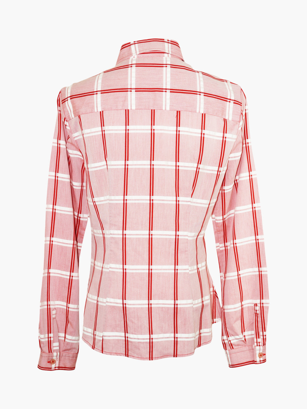 Plaid Button-Up Top