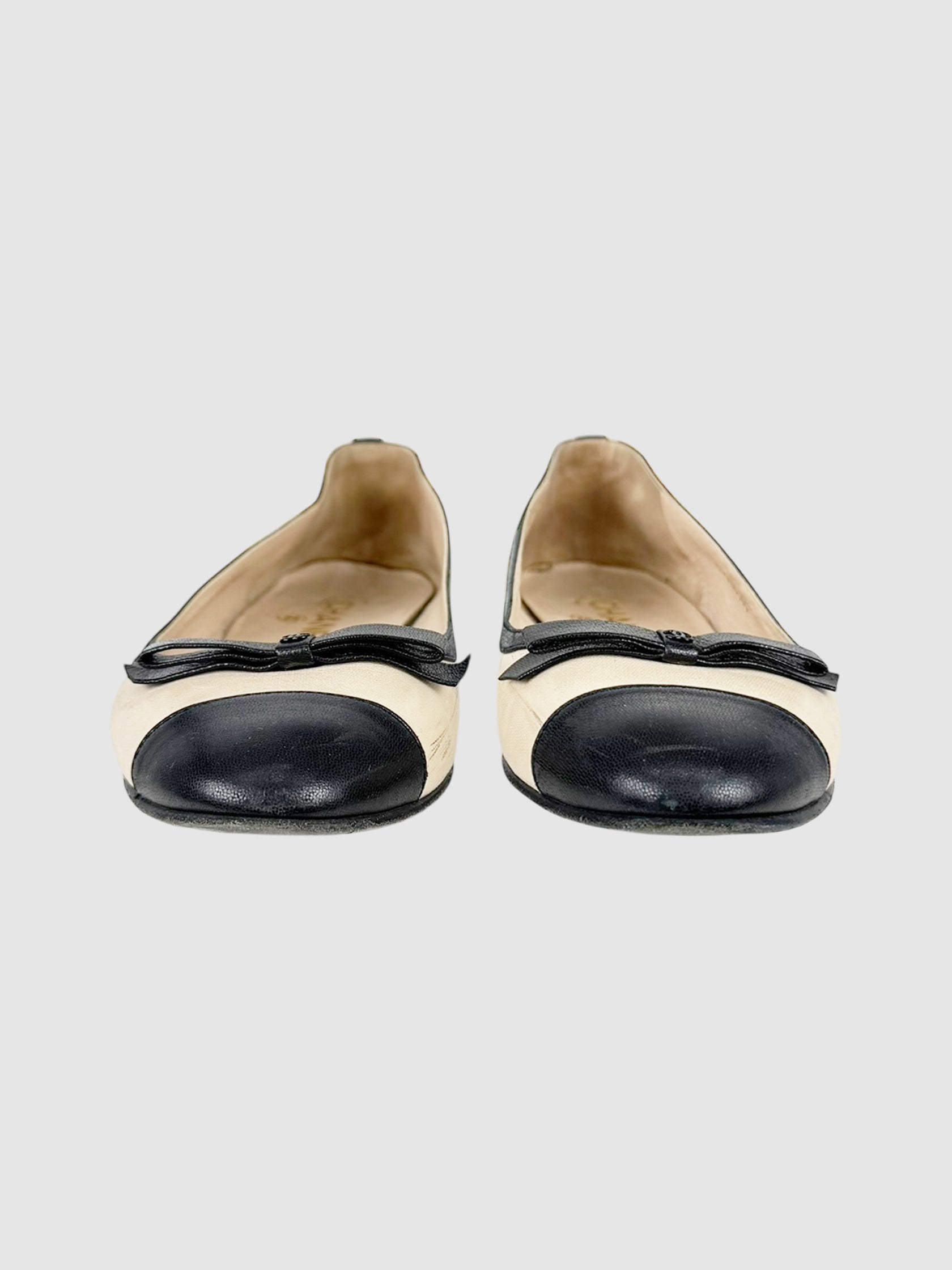 Cap Toe Flats
