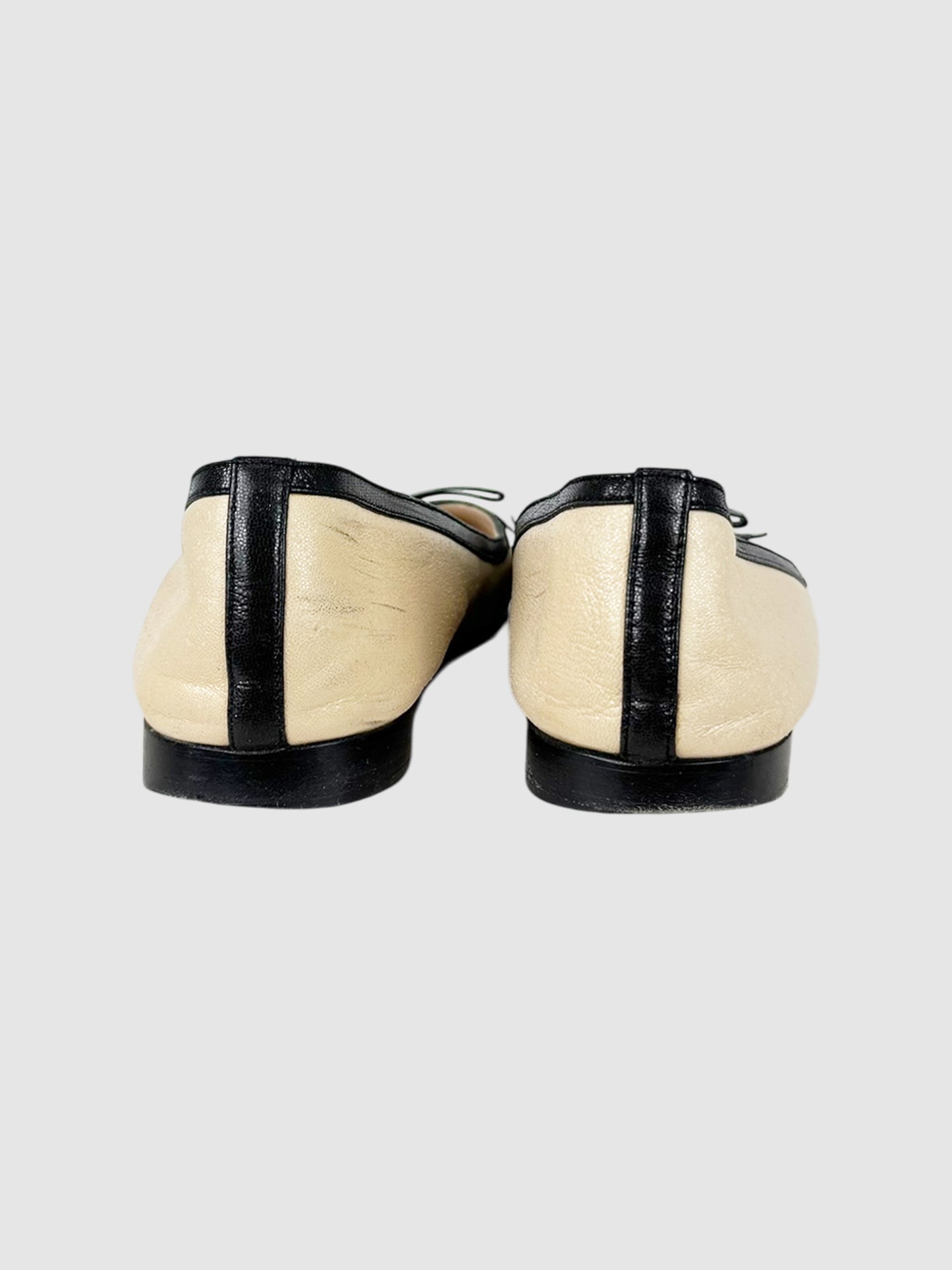 Cap Toe Flats