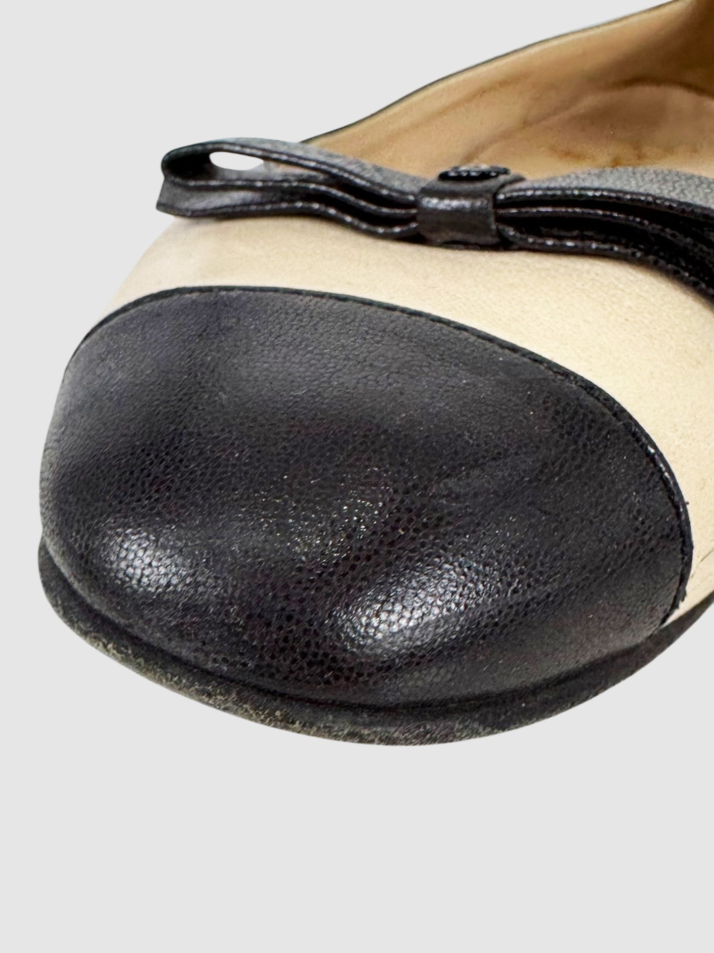 Cap Toe Flats