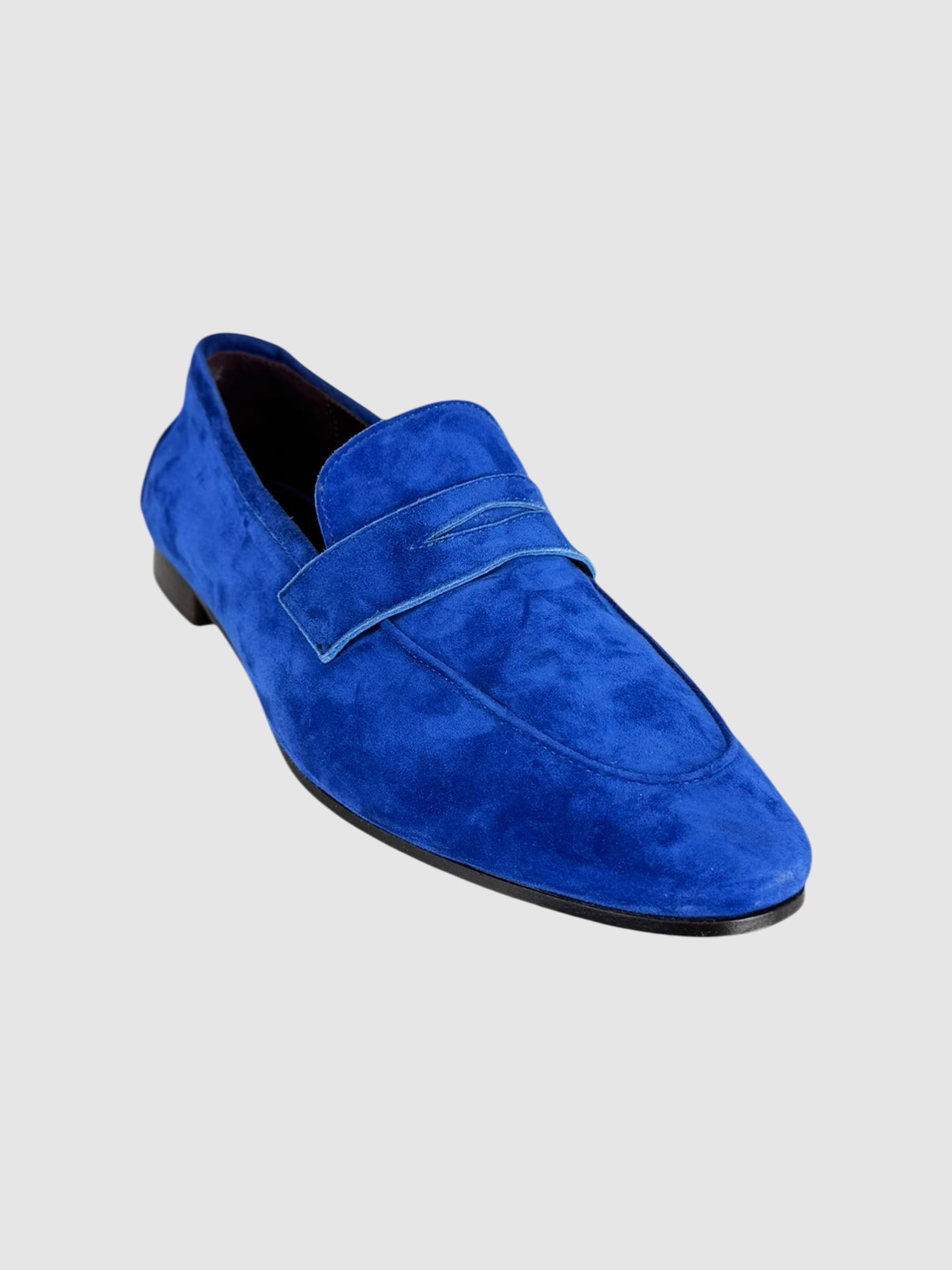 Suede Penny Loafers