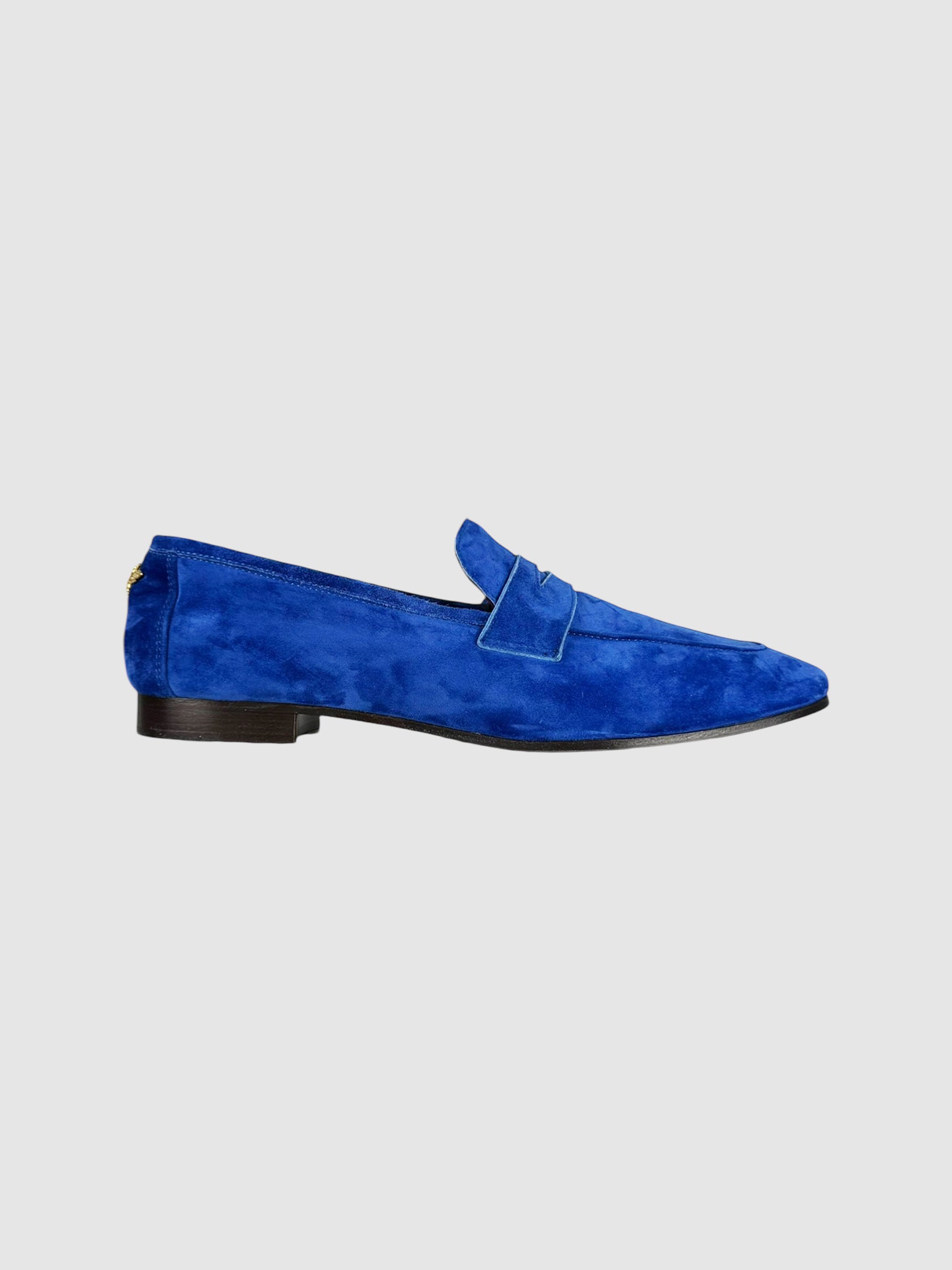 Suede Penny Loafers