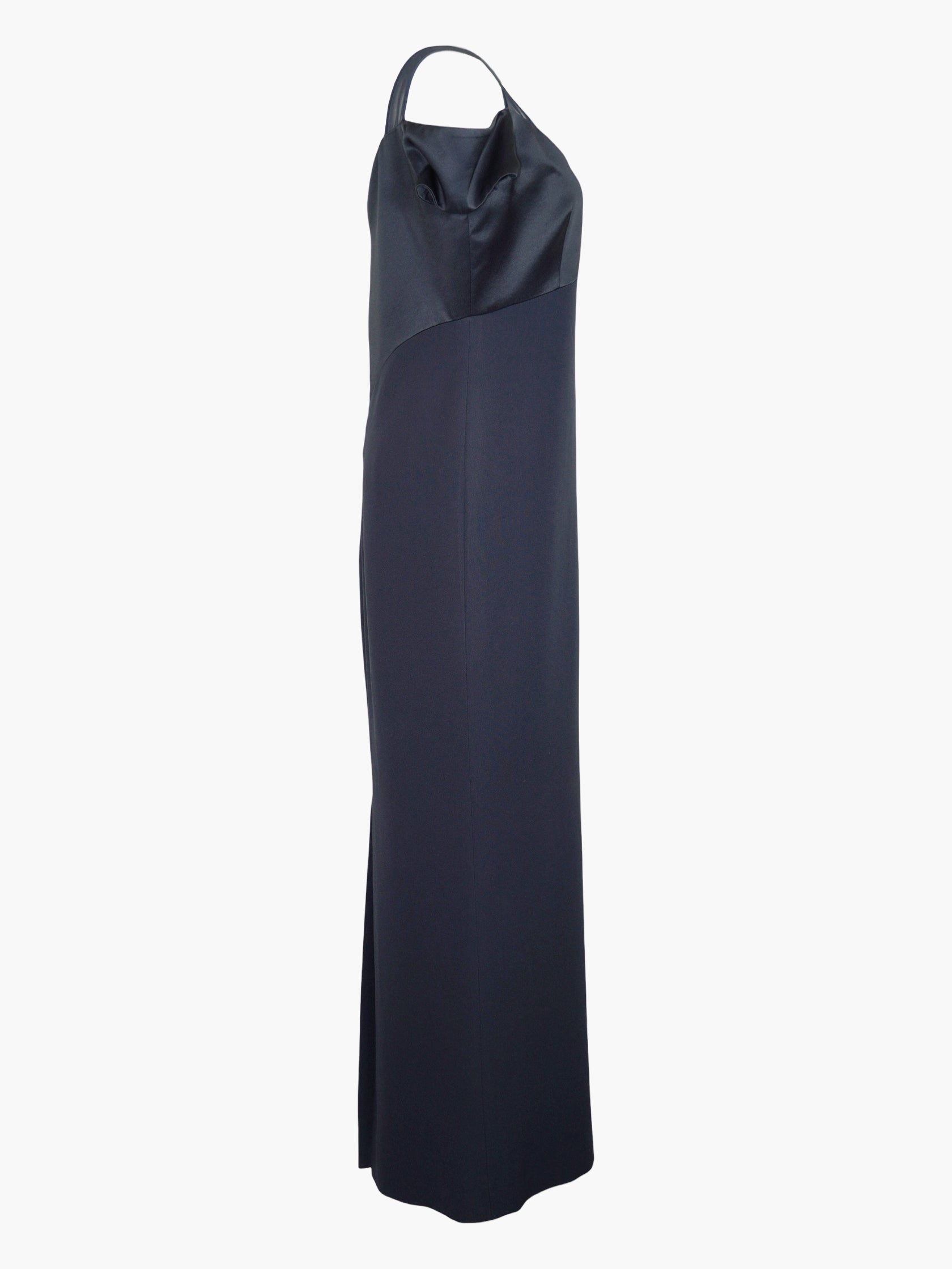 Cold Shoulder Satin Dress