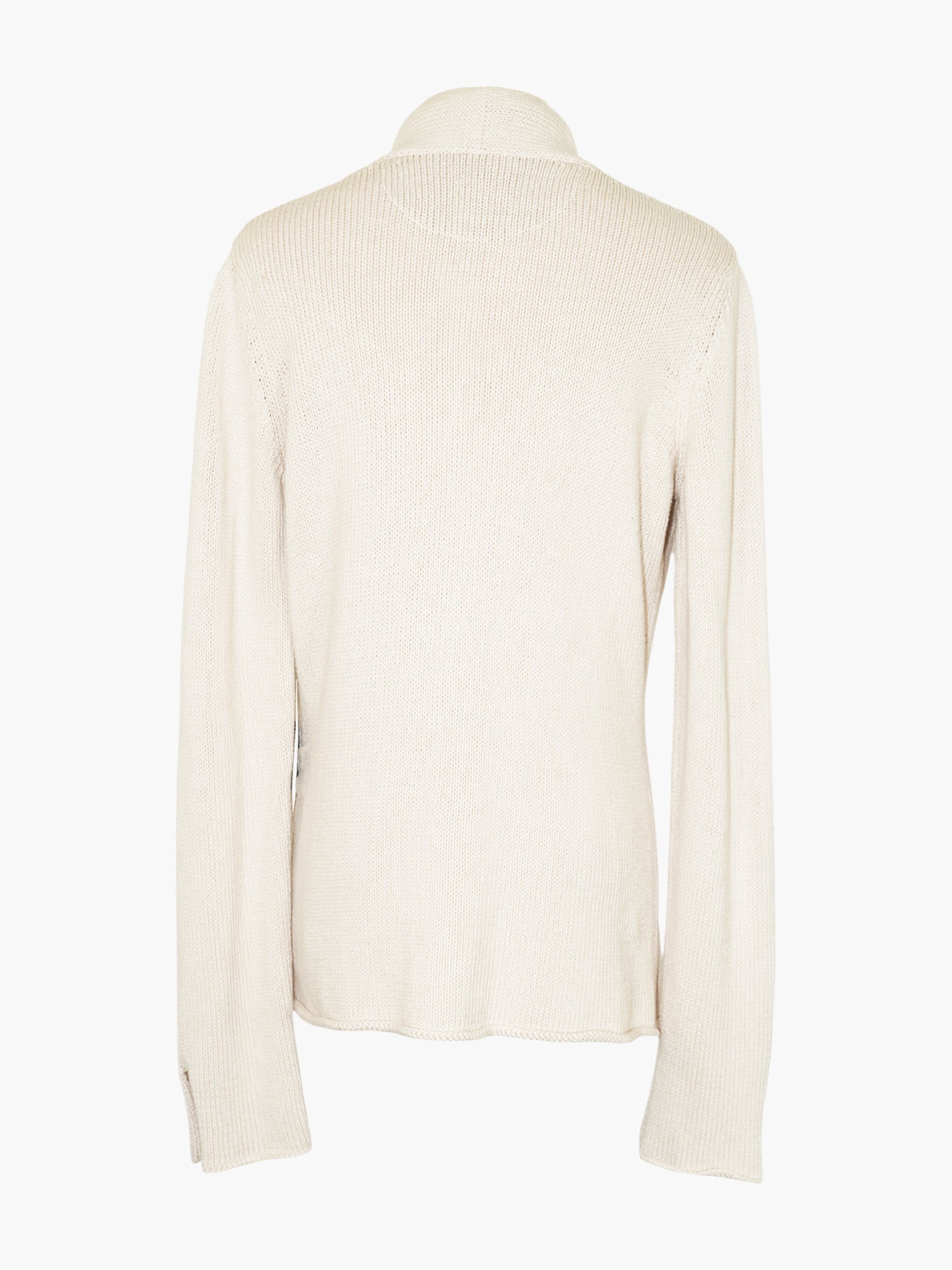 Knit Single-Button Cardigan