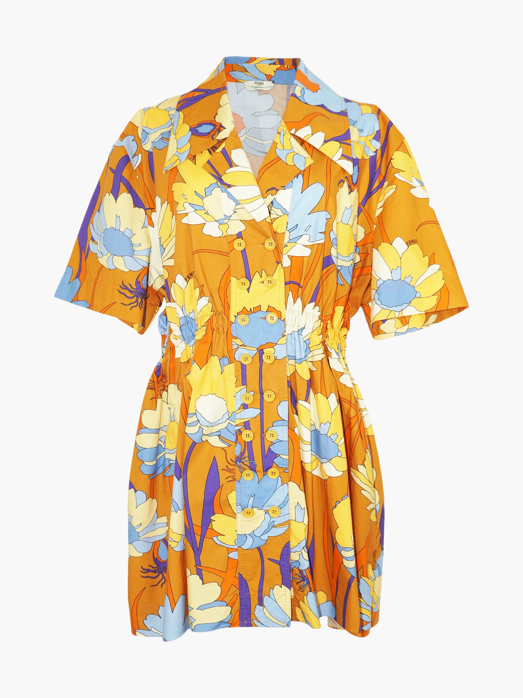 Floral Poplin Dress