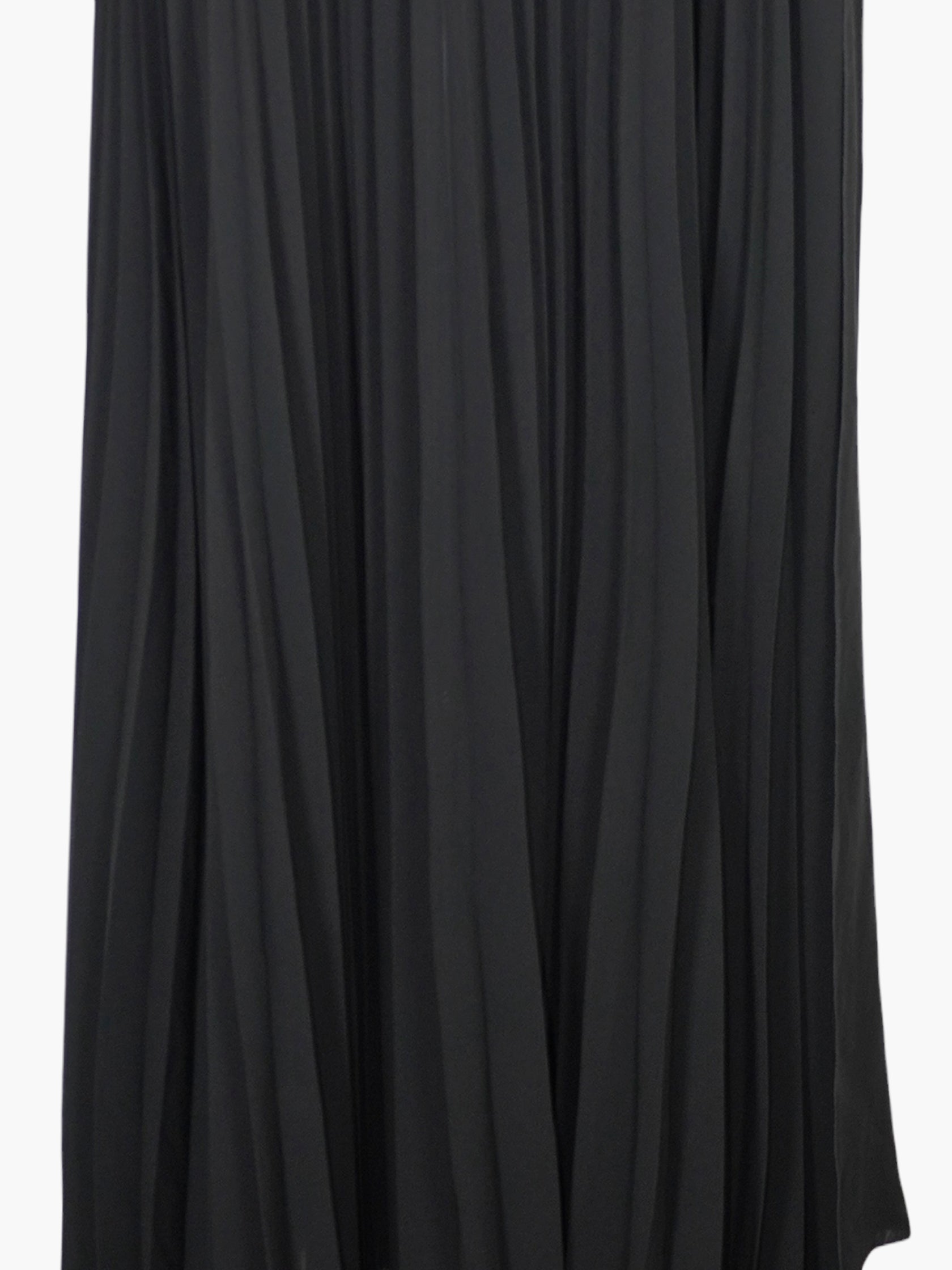Button Detail Midi Skirt