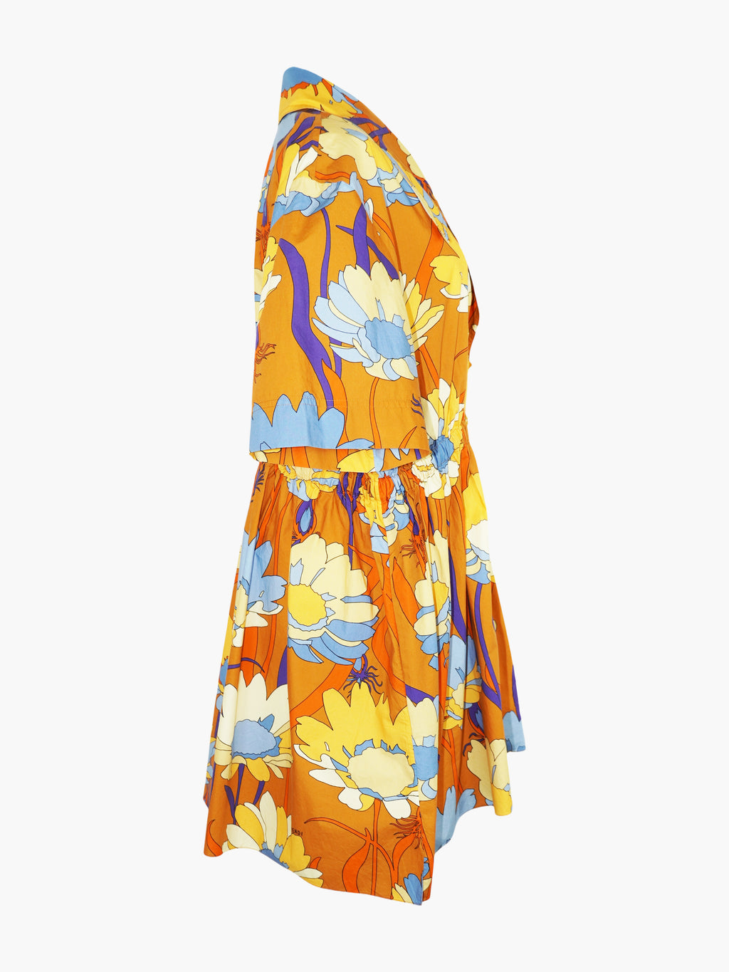 Floral Poplin Dress