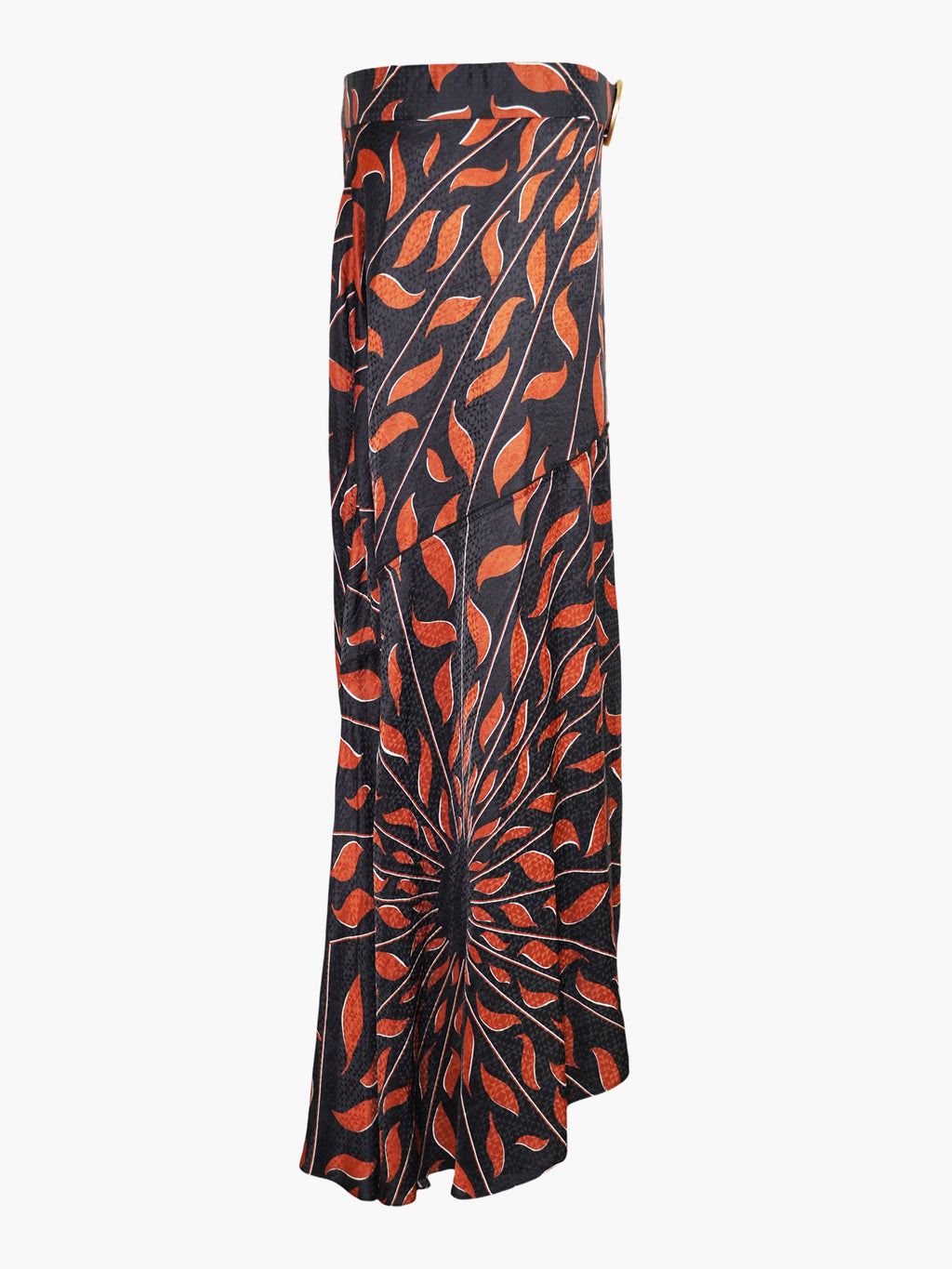 Leaf Print Skirt