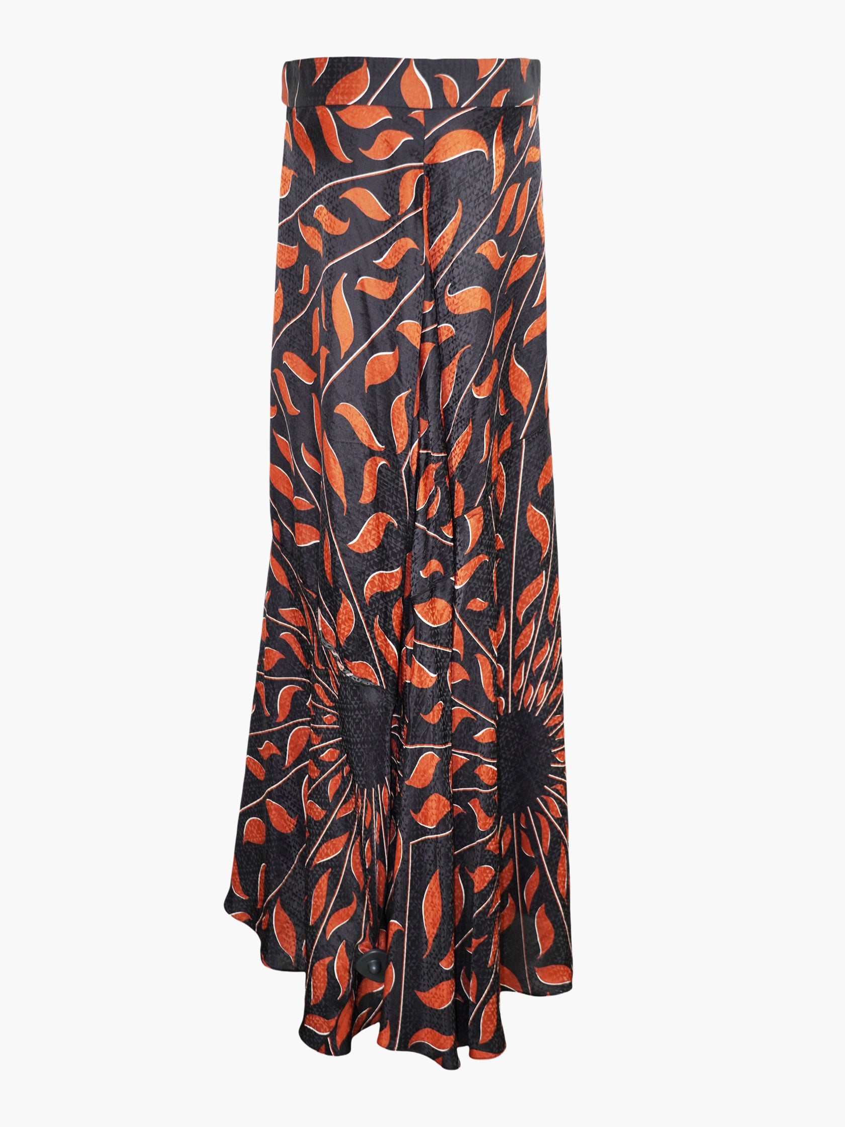 Leaf Print Skirt
