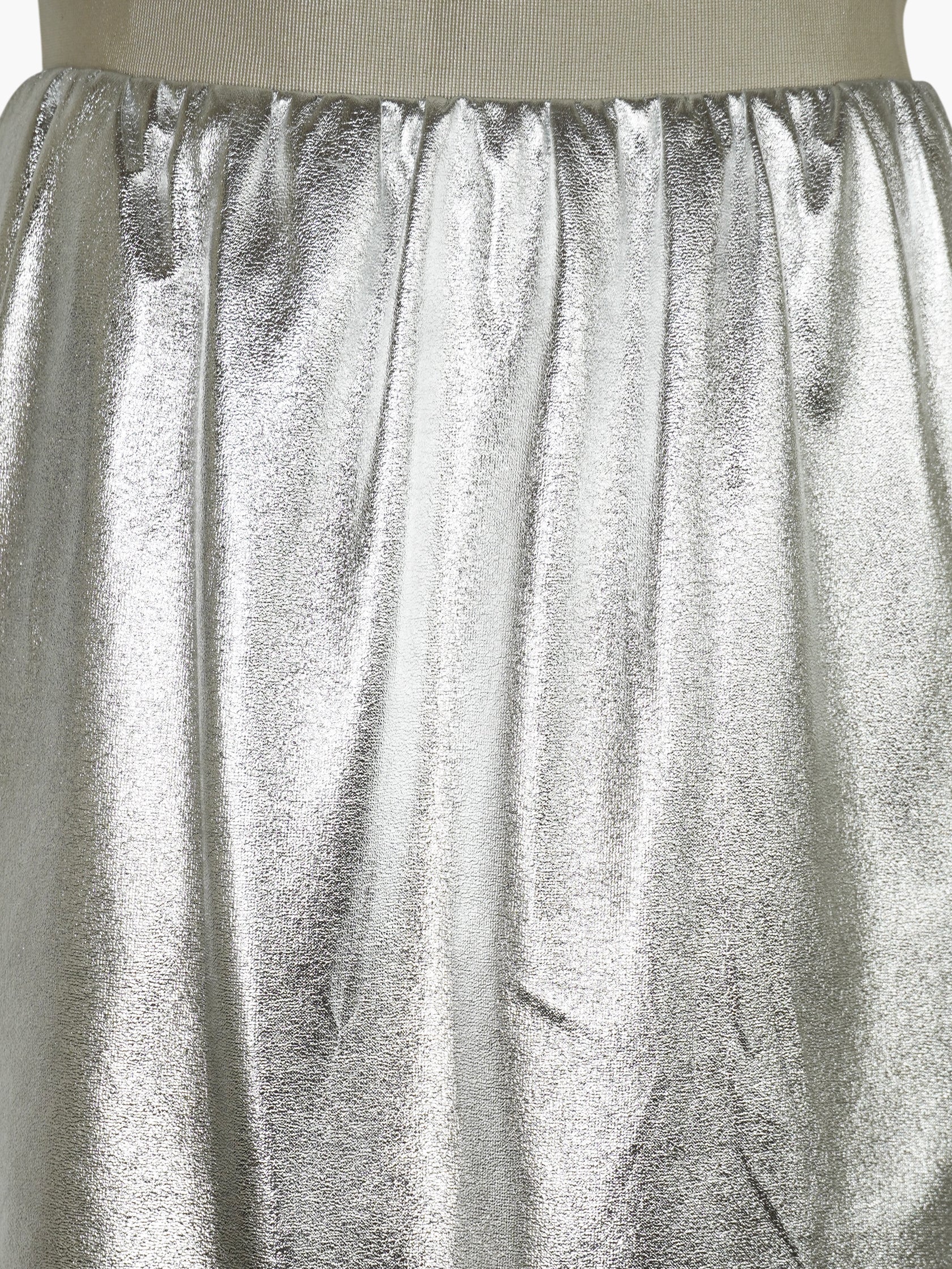 Metallic Pencil Skirt