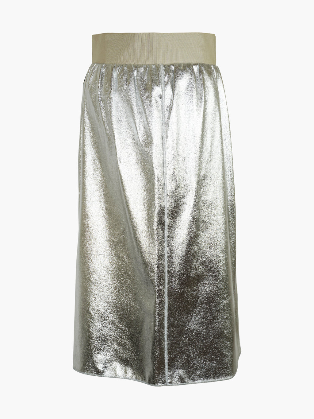 Metallic Pencil Skirt