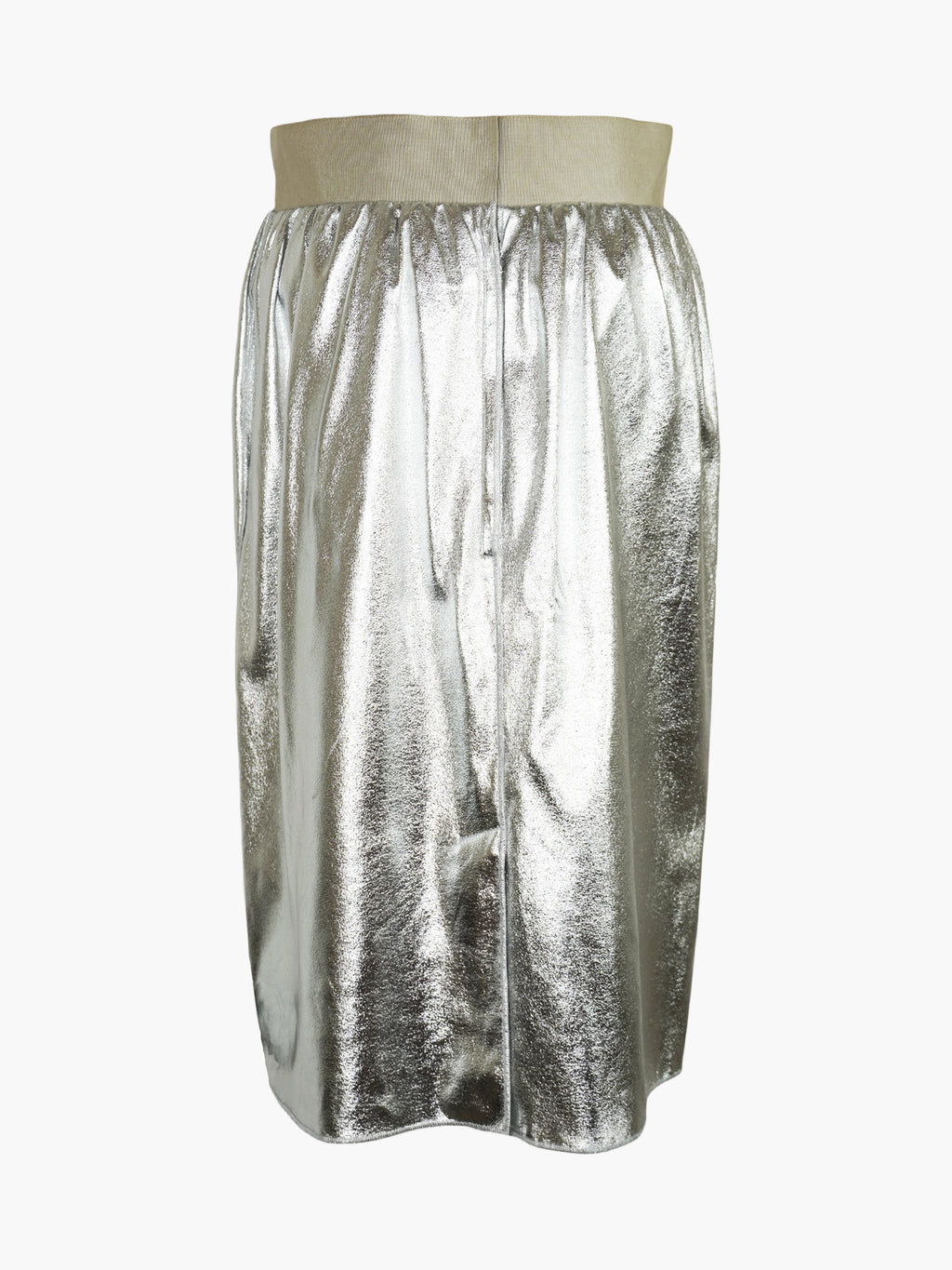 Metallic Pencil Skirt